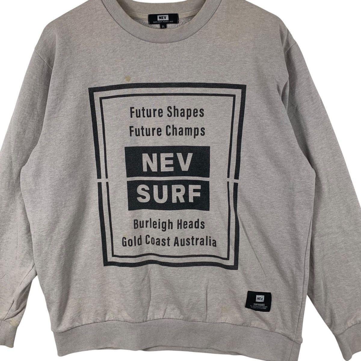 Other NEV SURF AUSTRALIA Gold Coast Future Shapes Sweatshirt Size US XXL / EU 58 / 5 - 5 Thumbnail