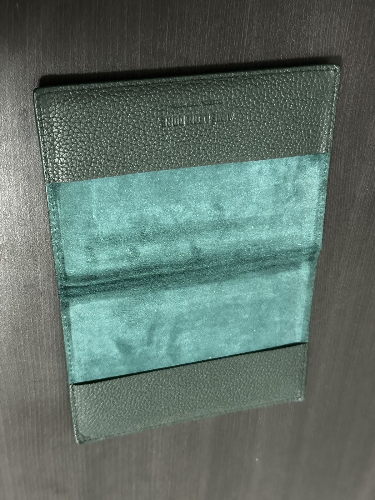 Aime Leon Dore Aime Leon Dore Passport Holder - Forest Green Size ONE SIZE - 5 Thumbnail