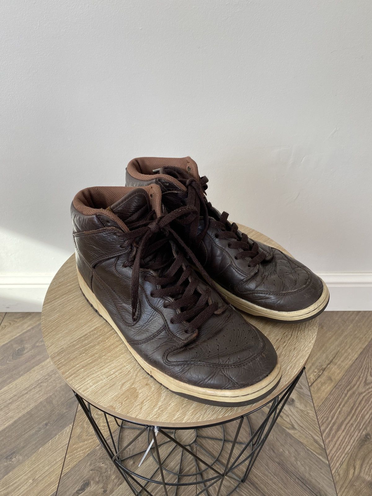 Nike Vintage Nike Dunk High Premium 312786 222 Size US 10.5 / EU 43-44 - 3 Thumbnail