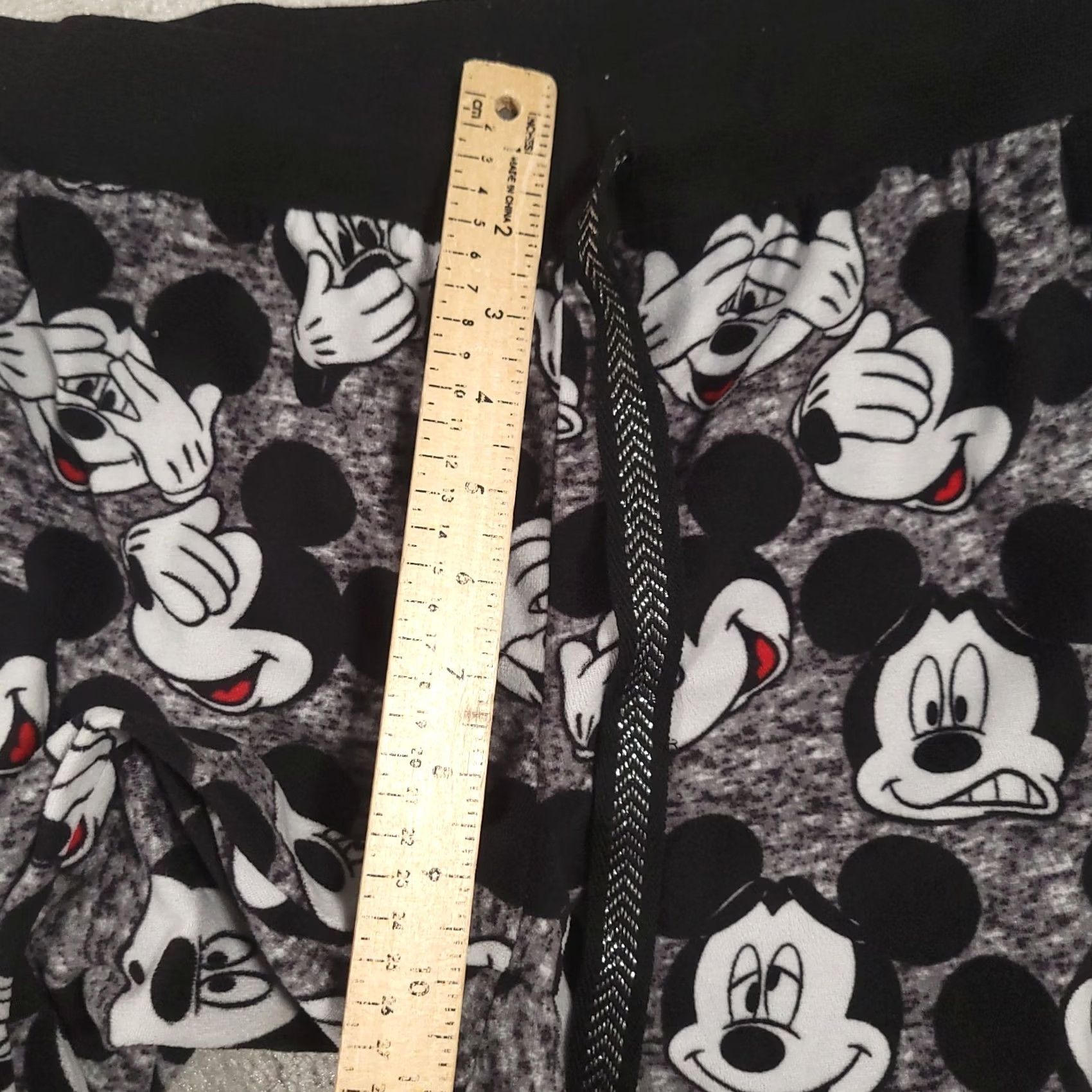 Disney VINTAGE? No — Disney Women’s Gray Mickey Mouse Sleep Pants Loungewear Pajama Bottoms Medium Size 32" / US 10 / IT 46 - 7 Thumbnail