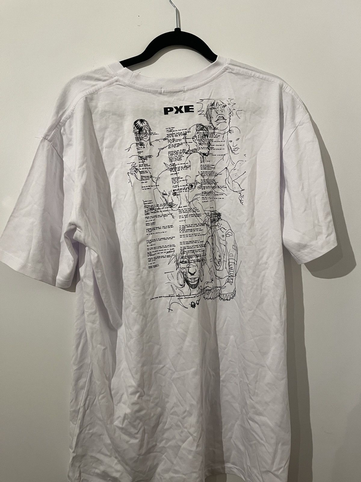 Drain Gang PXE T shirt Size US XL / EU 56 / 4 - 2 Thumbnail