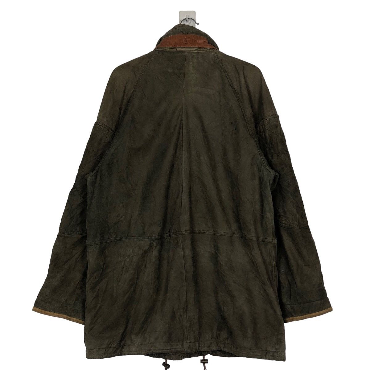 Timberland 🔥Vintage Genuine Leather Jacket Biker Timberland Bondage Size US S / EU 44-46 / 1 - 8 Thumbnail