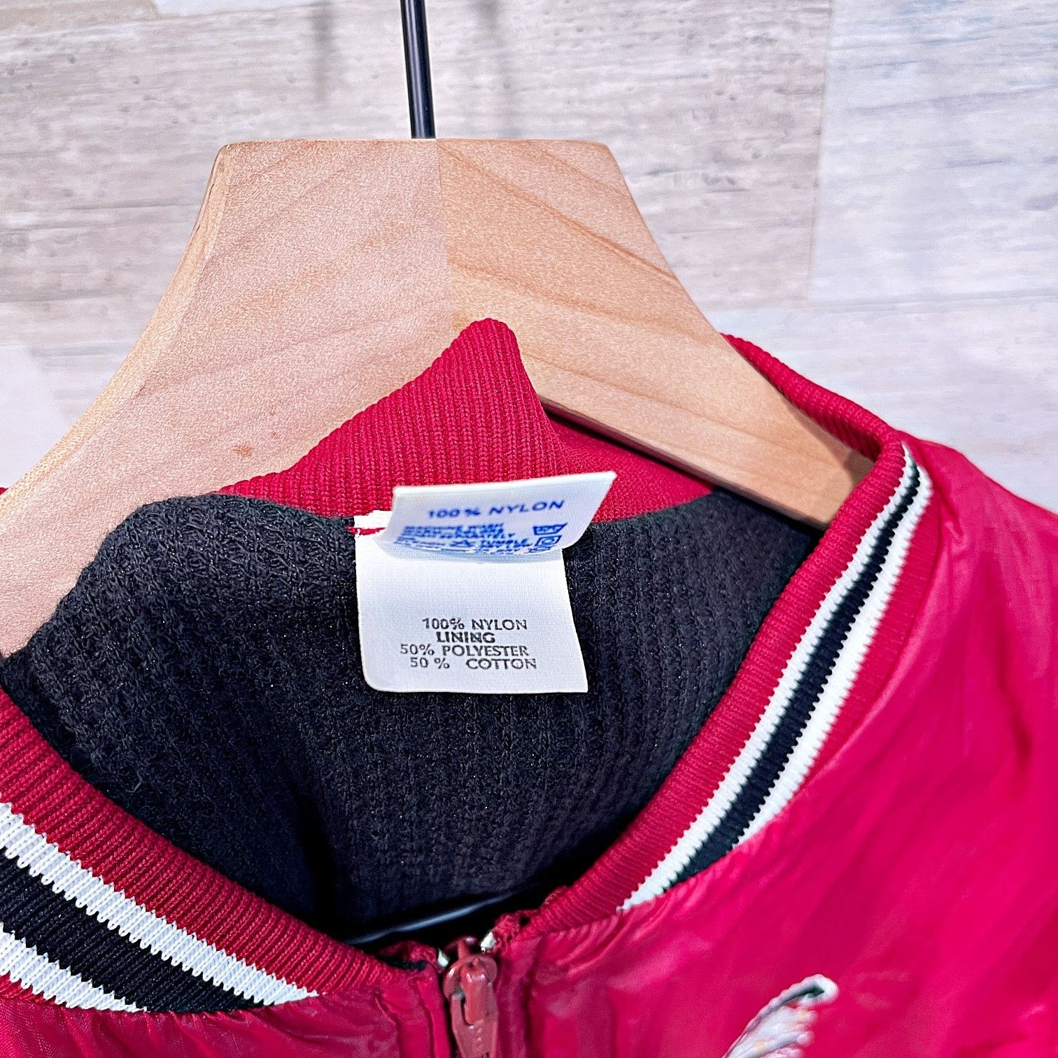 Russell Athletic Carolina Gamecocks VTG Varsity Bomber Jacket Red Russell XL Size US XL / EU 56 / 4 - 8 Thumbnail