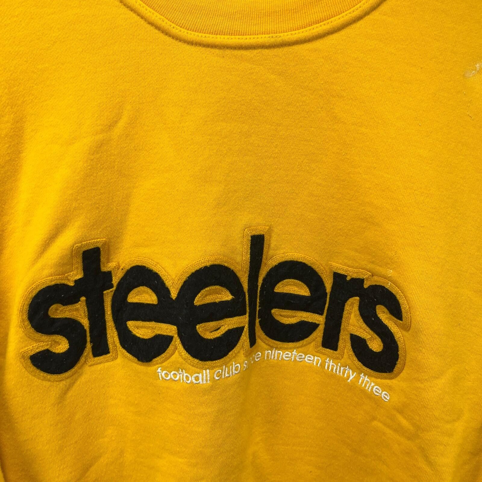 Other Vintage Pittsburgh Steelers Sweatshirt Large Size ONE SIZE - 3 Thumbnail