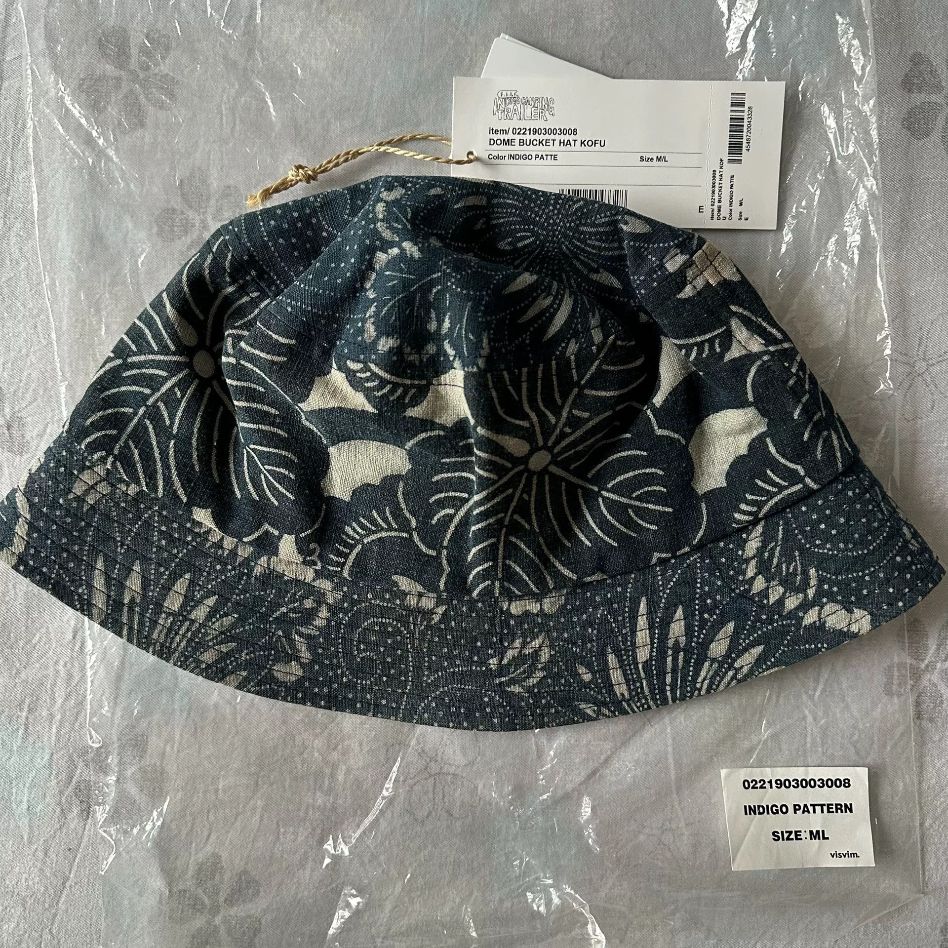 Visvim visvim DOME BUCKET HAT KOFU Size ONE SIZE - 1 Thumbnail