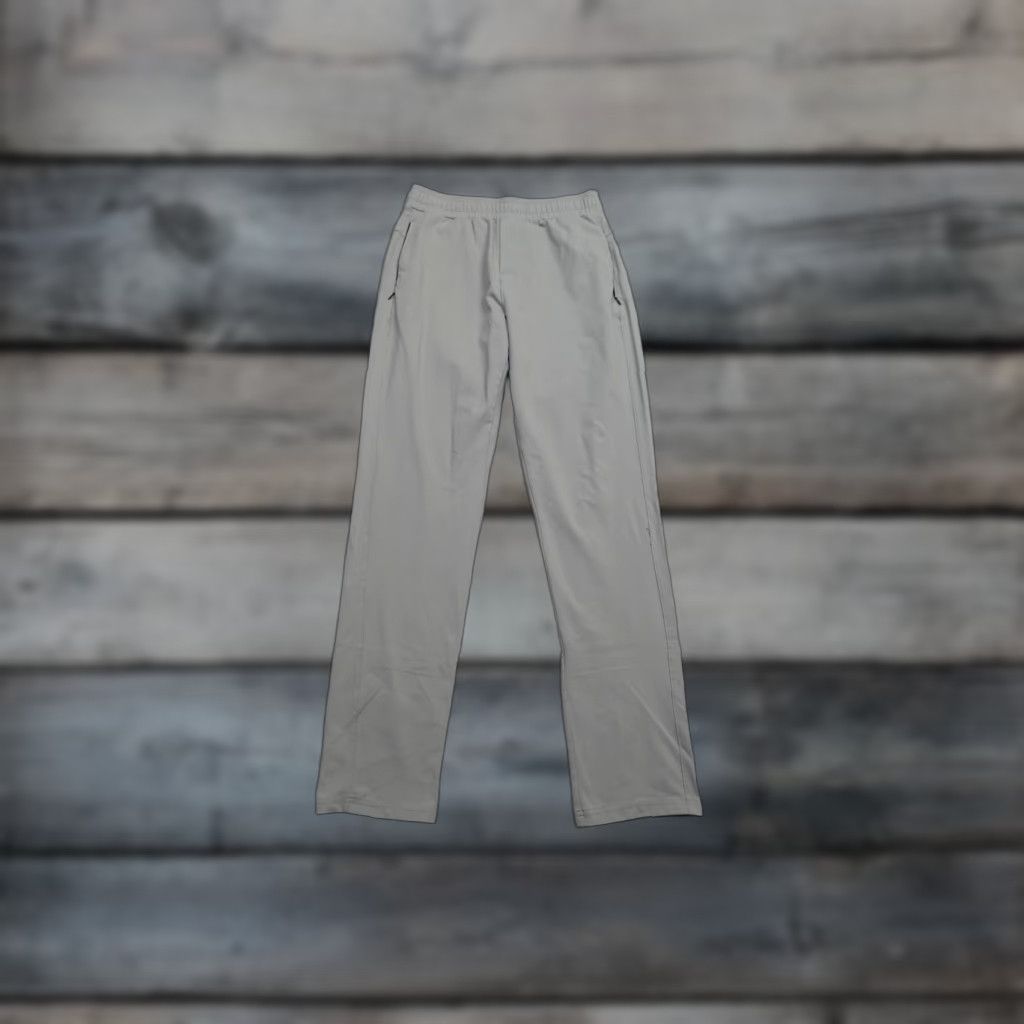 Vintage Public Rec Sweatpants Mens 32 Regular Gray Track Pants with Pockets Zip Pocket Drawstring Slim Fit Size US 32 / EU 48 - 1 Thumbnail