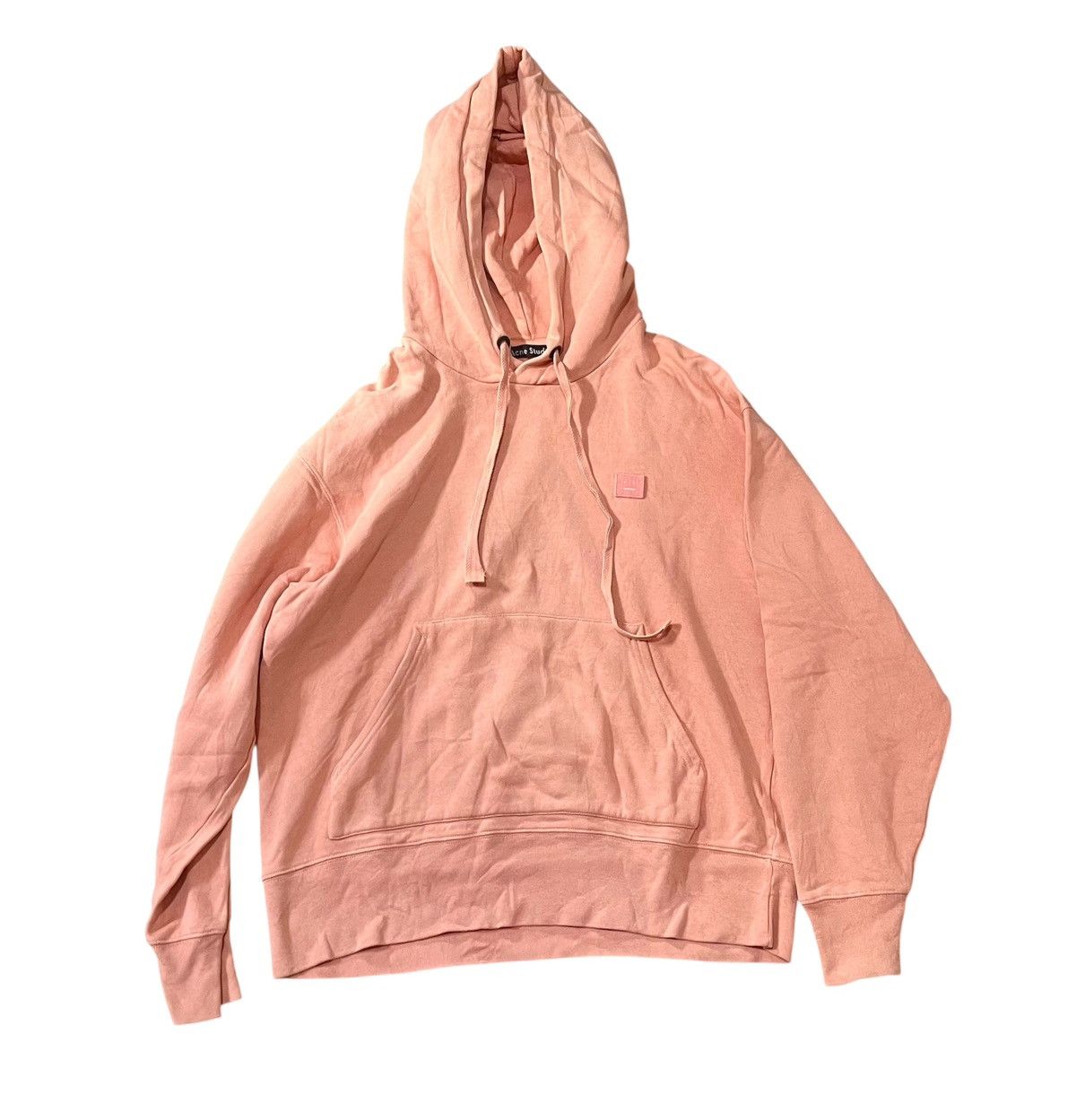 Acne Studios Acne studios face oversized light pink peach hoodie Size US M / EU 48-50 / 2 - 1 Thumbnail