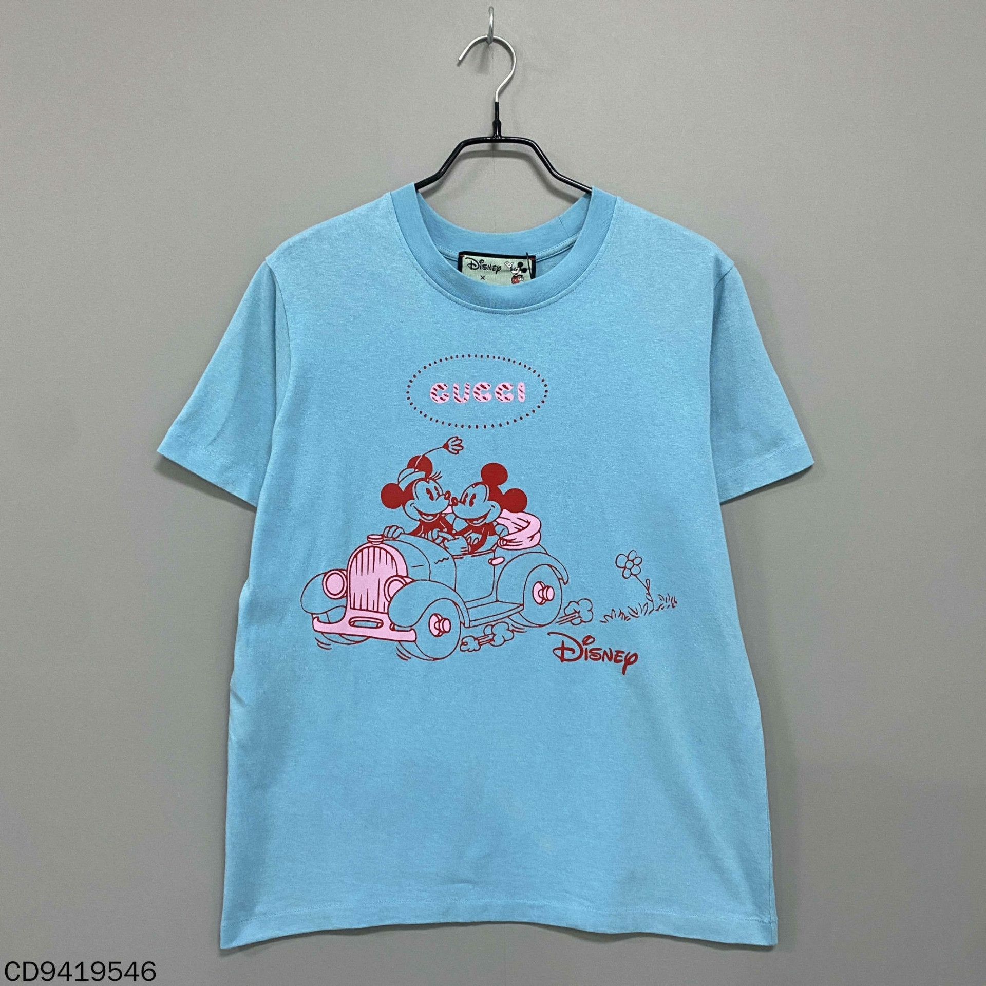 Gucci Gucci Retro Blue T-Shirt S Women Size S / US 4 / IT 40 - 1 Thumbnail