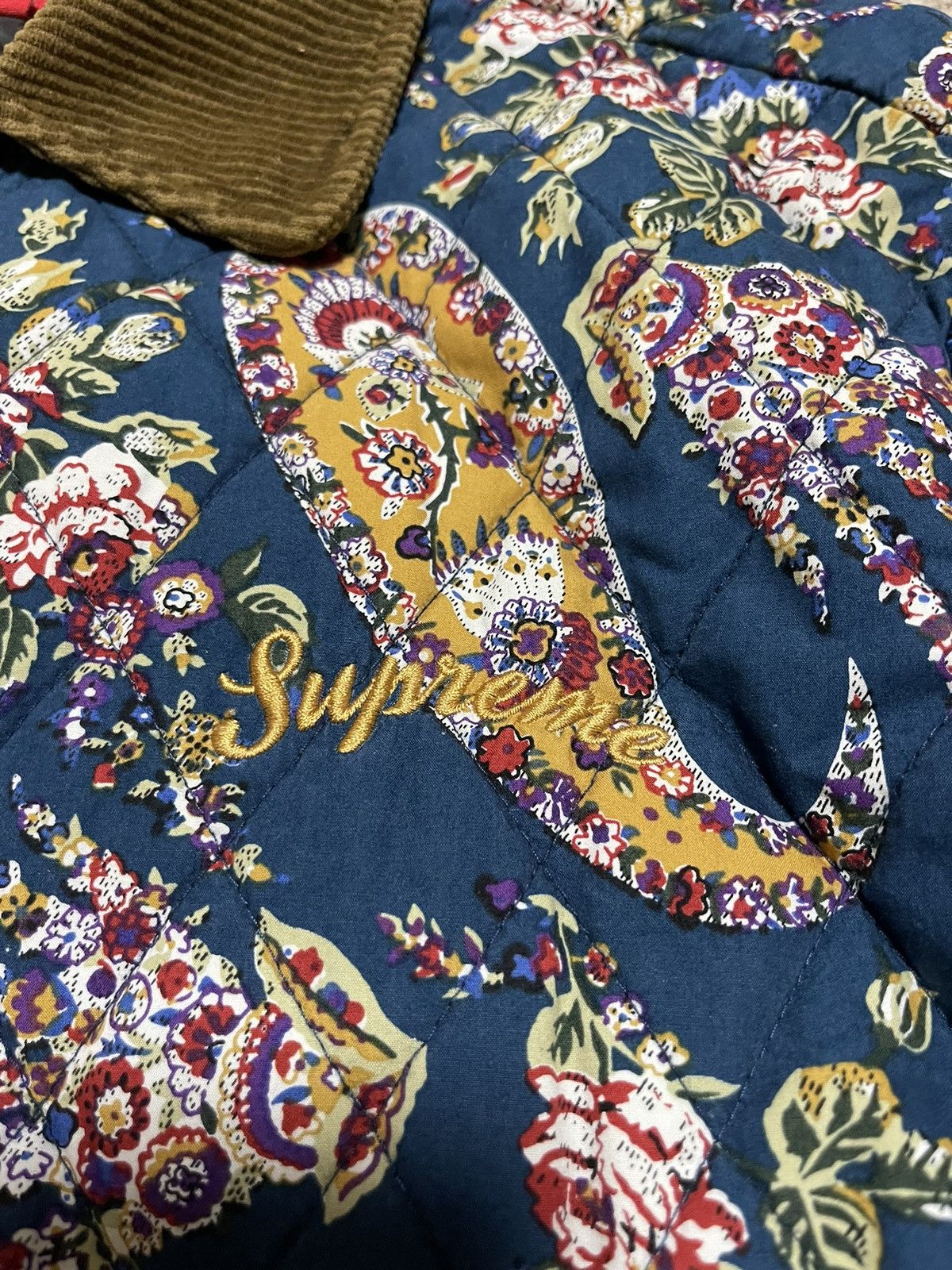 Supreme Supreme Quilted Paisley Jacket Size US S / EU 44-46 / 1 - 2 Thumbnail