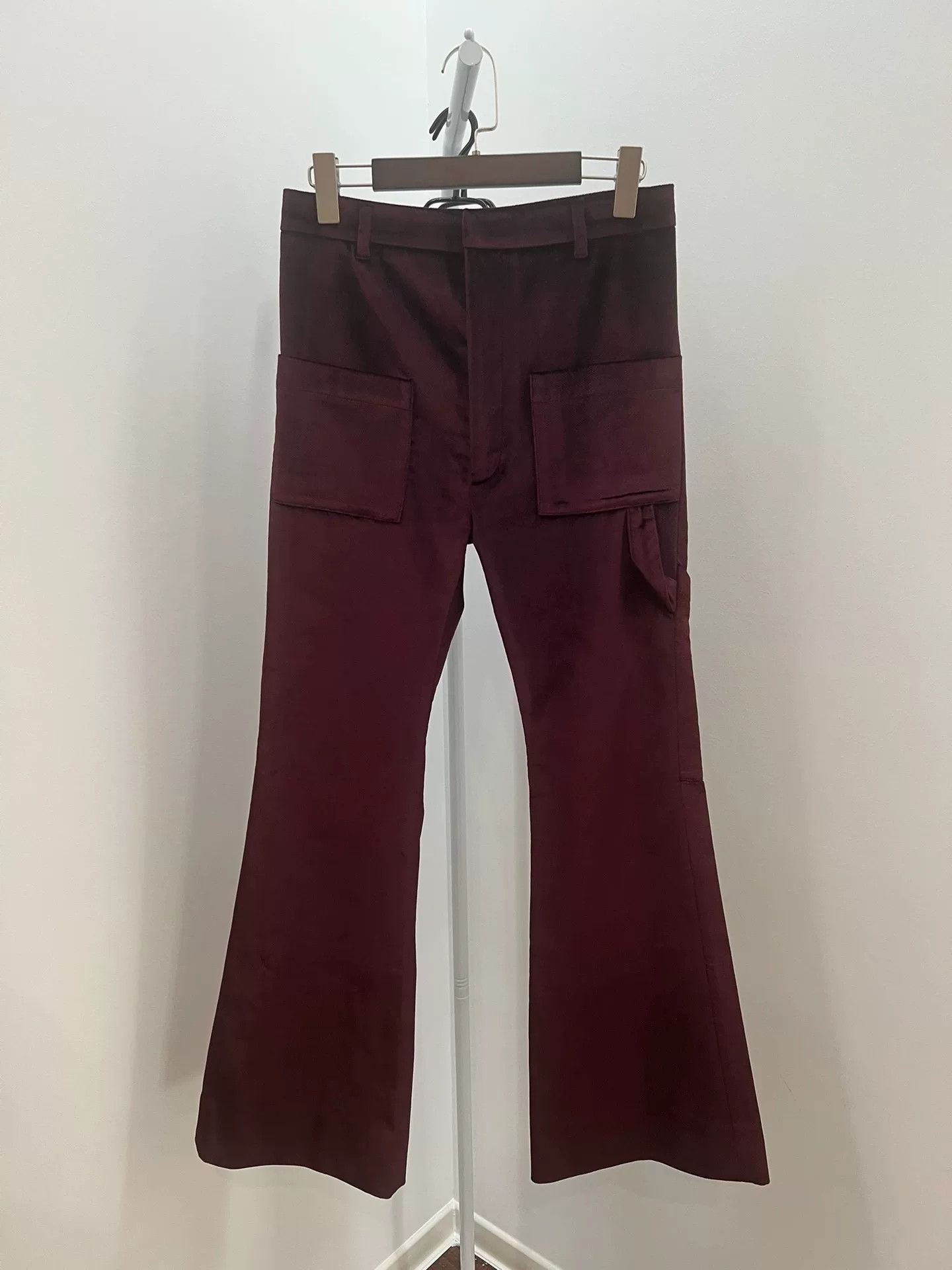 Vetements Vetements 16FW Velvet Flared Trousers Size US 26 / EU 42 - 1 Thumbnail