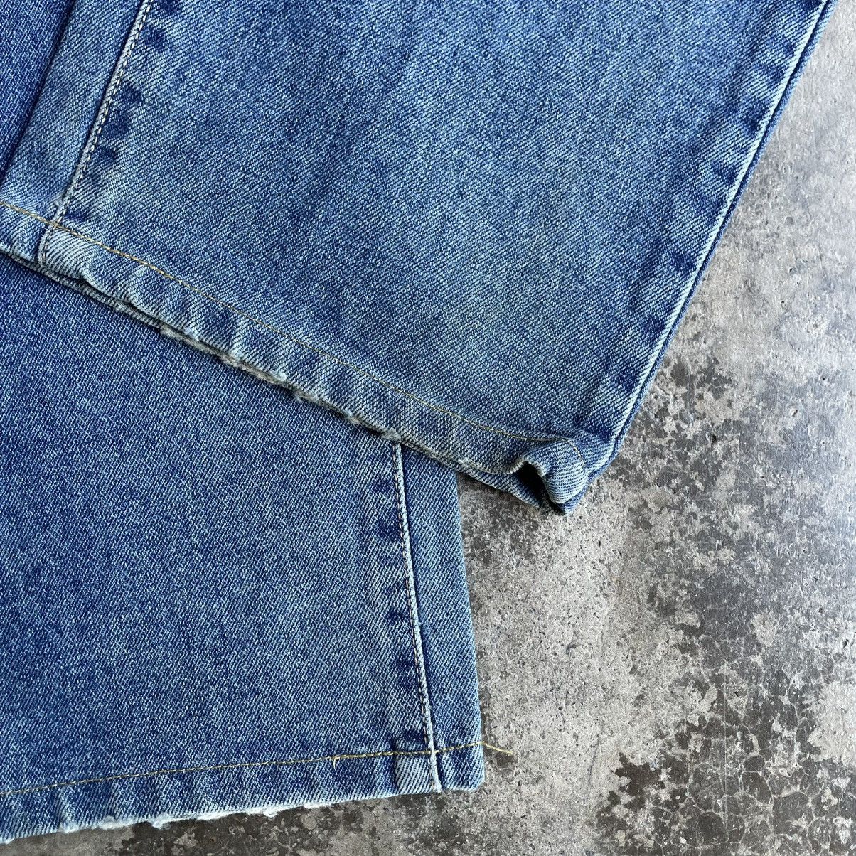 Edwin 🔥Vintage Edwin 403 Stoned Washed Ripped Distress Denim Jeans Size US 31 - 8 Thumbnail