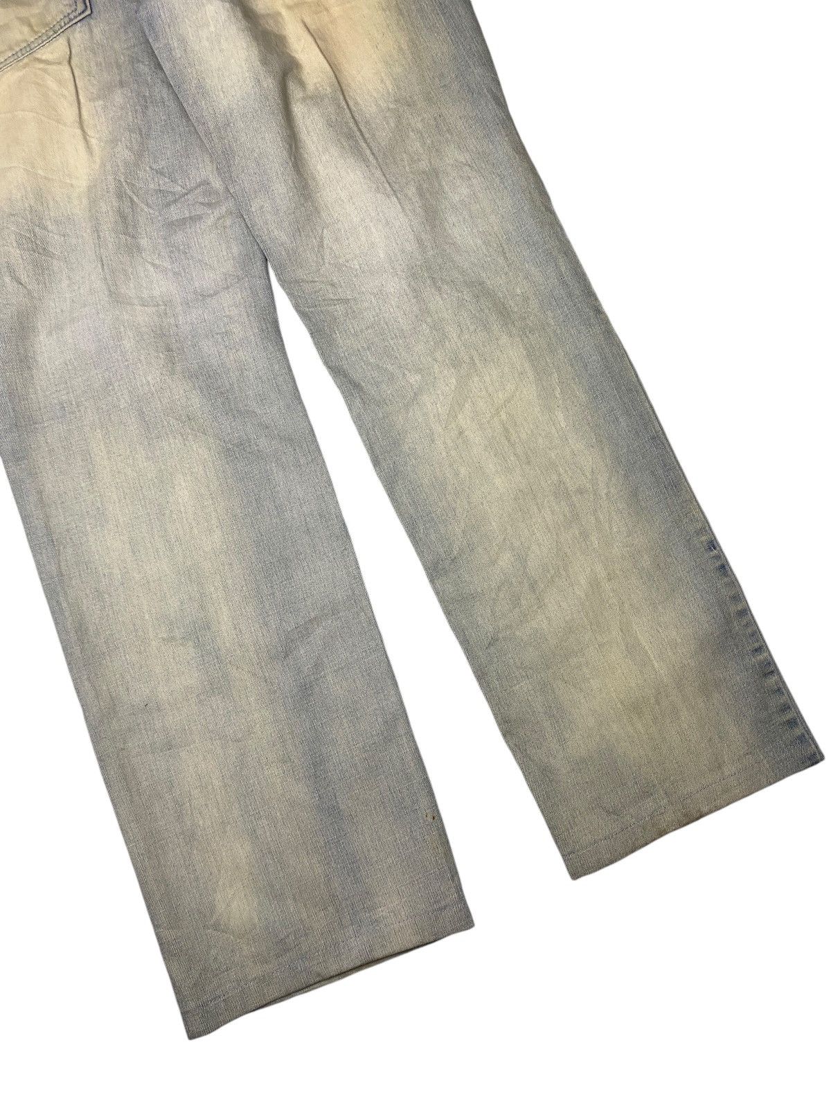 If Six Was Nine 2000's Bang Bang Mudwash Distressed Zip Jeans Size US 29 - 11 Thumbnail