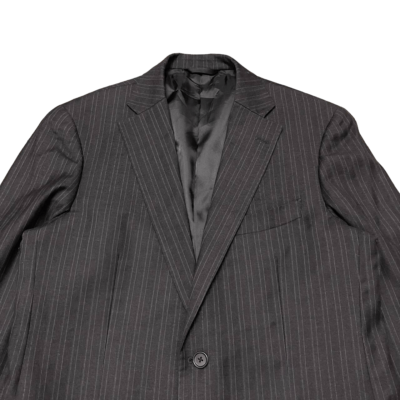Loro Piana Loro Piana Mitsumine Striped Wool Blazer Size US M / EU 48-50 / 2 - 2 Thumbnail