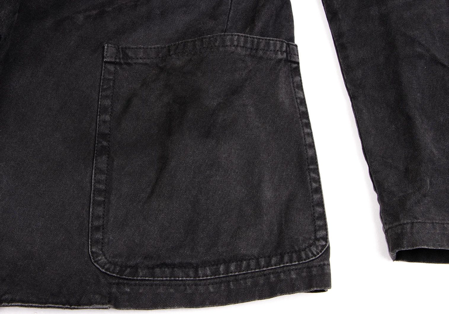 Yohji Yamamoto Yohji Yamamoto Cotton Canvas Jacket Charcoal Size US M / EU 48-50 / 2 - 13 Thumbnail