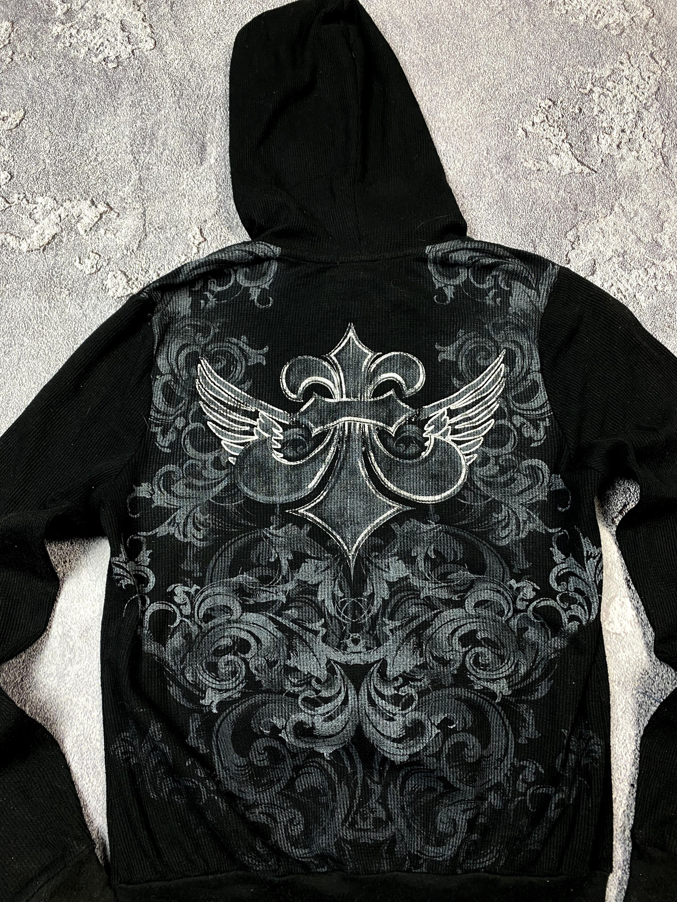 20471120 × Beauty Beast × If Six Was Nine Y2K Gothic If Six Was Nine Woman Light Zip Hoodie Streetwear Size S / US 4 / IT 40 - 7 Thumbnail