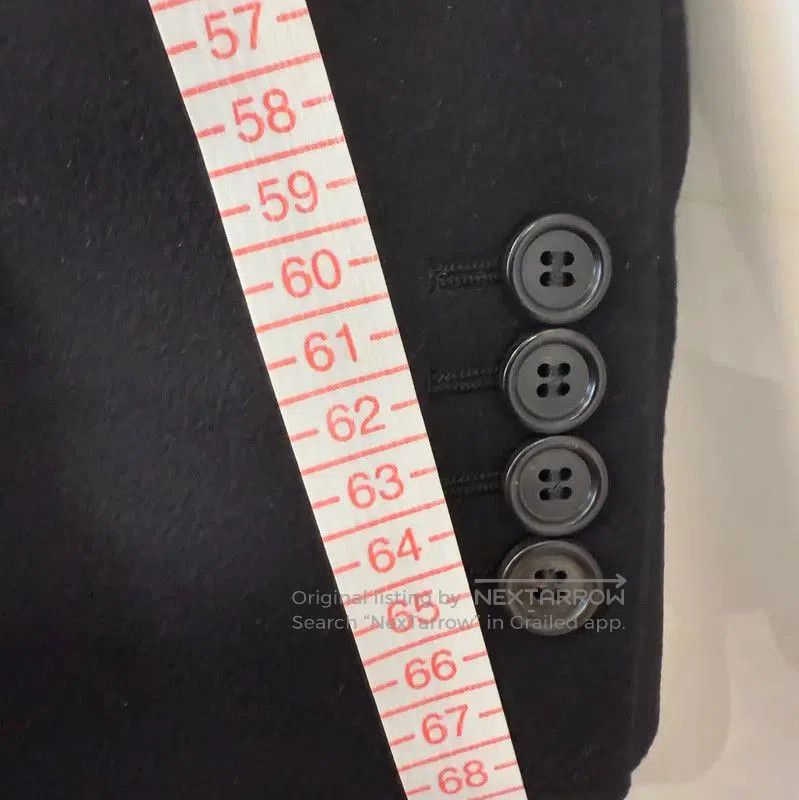 Other Dior Men's Black Wool Winter Coat . Size US L / EU 52-54 / 3 - 9 Thumbnail