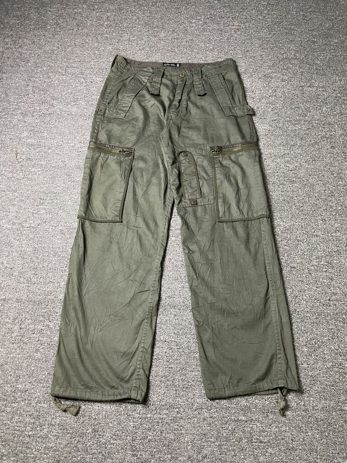 If Six Was Nine × Japanese Brand × Le Grande Bleu (L.G.B.) Bike Star Brand Cargo Pants (68) Size US 32 / EU 48 - 1 Thumbnail