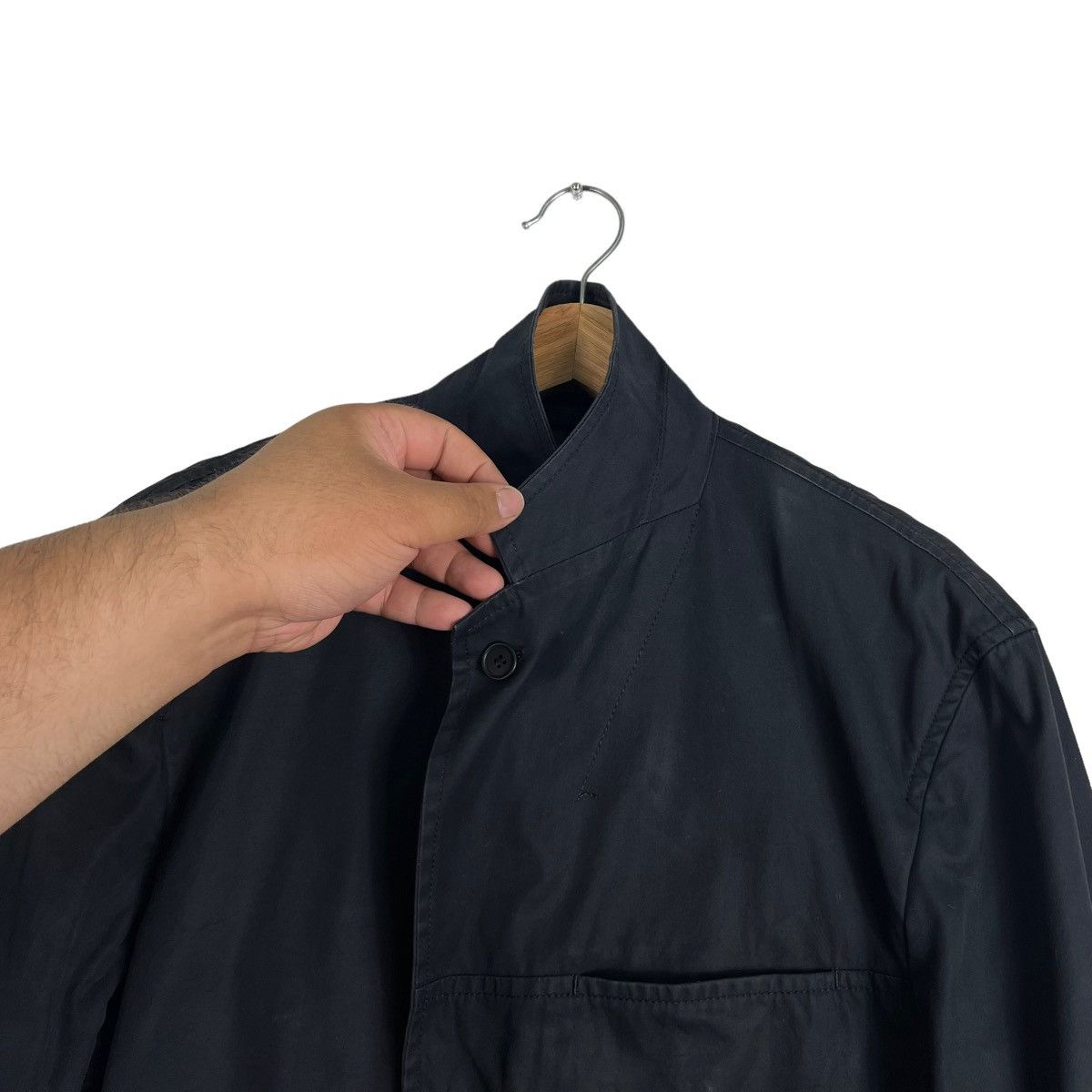 Issey Miyake 🔥VTG CHORE JACKET ISSEY MIYAKE WHITE LABEL 3D POCKET CARGO Size US M / EU 48-50 / 2 - 12 Thumbnail