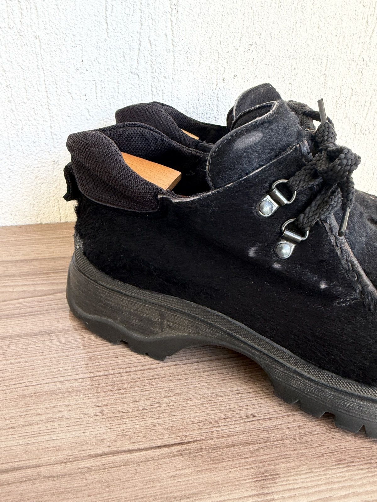 Prada Aw1999 pony hair lug sole derby Size US 8 / EU 41 - 8 Thumbnail