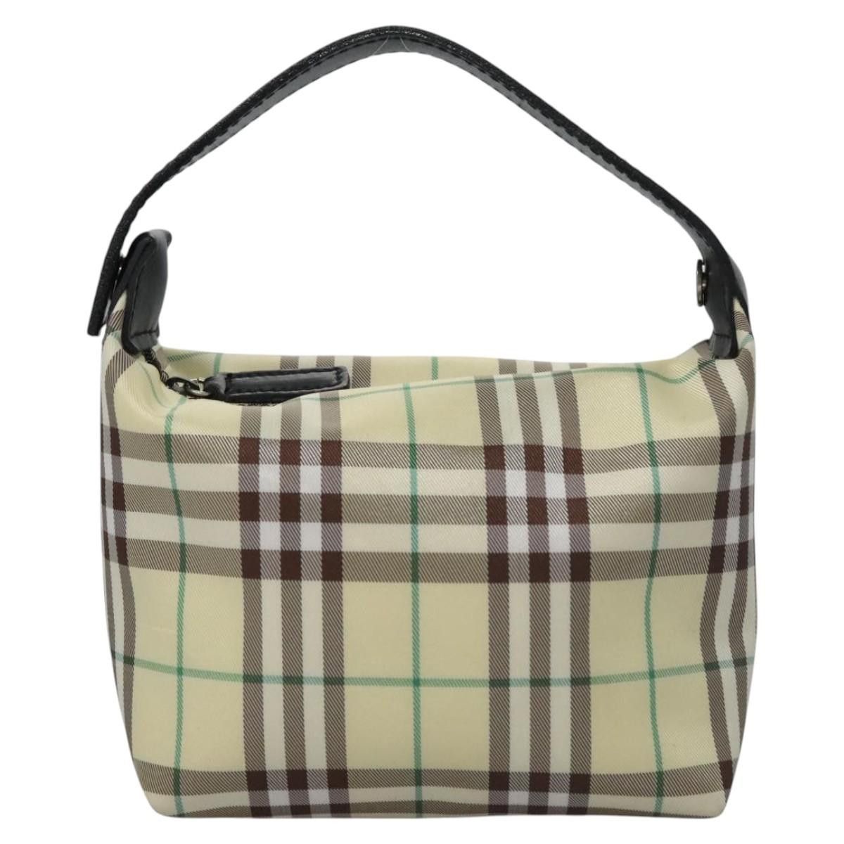 Burberry Nova Check Beige Synthetic Handbag (Pre-Owned) Size ONE SIZE - 1 Thumbnail