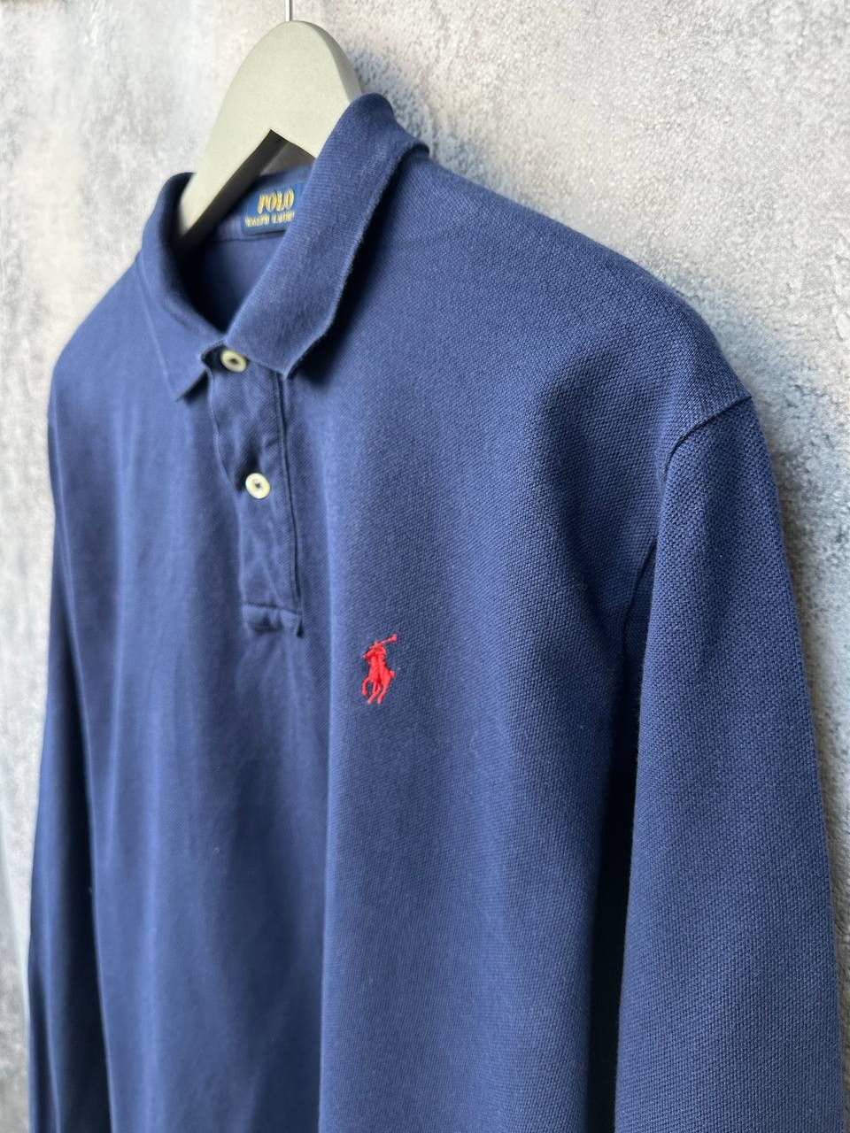 Old Navy Polo Ralph Lauren Navy Polo Long Sleeve Solid Shirt Size US M / EU 48-50 / 2 - 6 Thumbnail