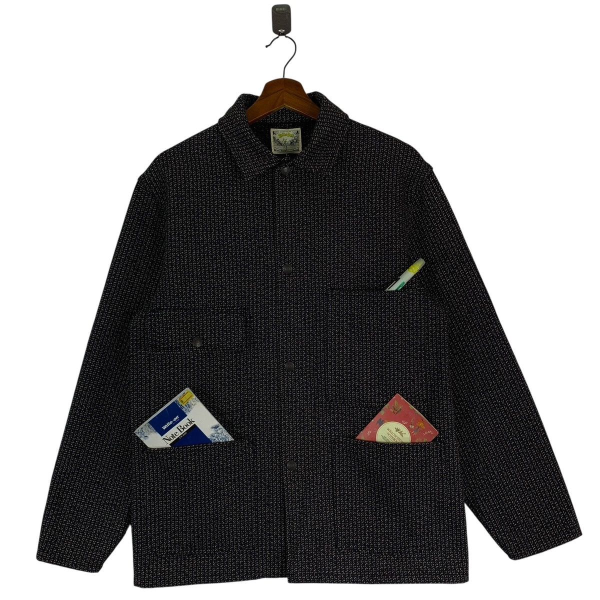 Vintage VINTAGE RUBBER DUCK CHORE JACKET SNAP BUTTON Size US L / EU 52-54 / 3 - 1 Thumbnail