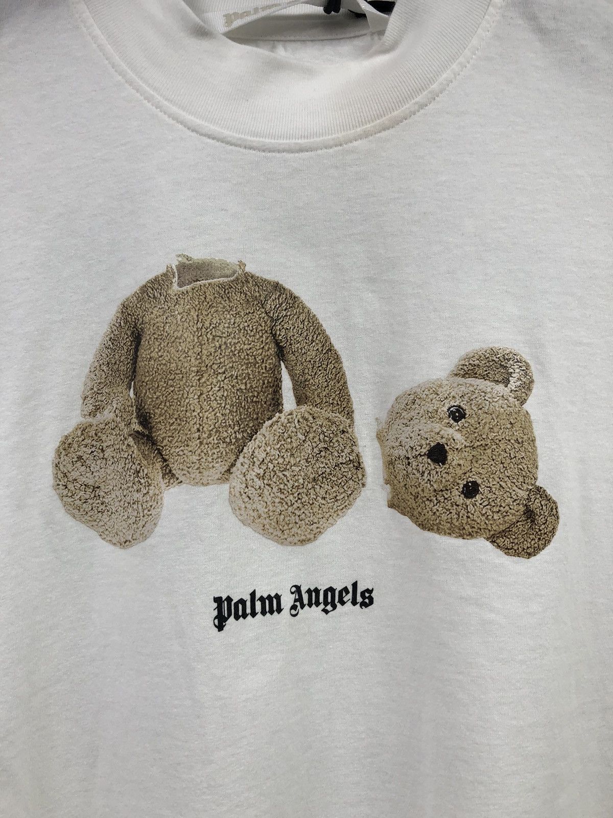 Palm Angels Palm Angels White Kill the Bear White T-Shirt Small Size US S / EU 44-46 / 1 - 8 Thumbnail
