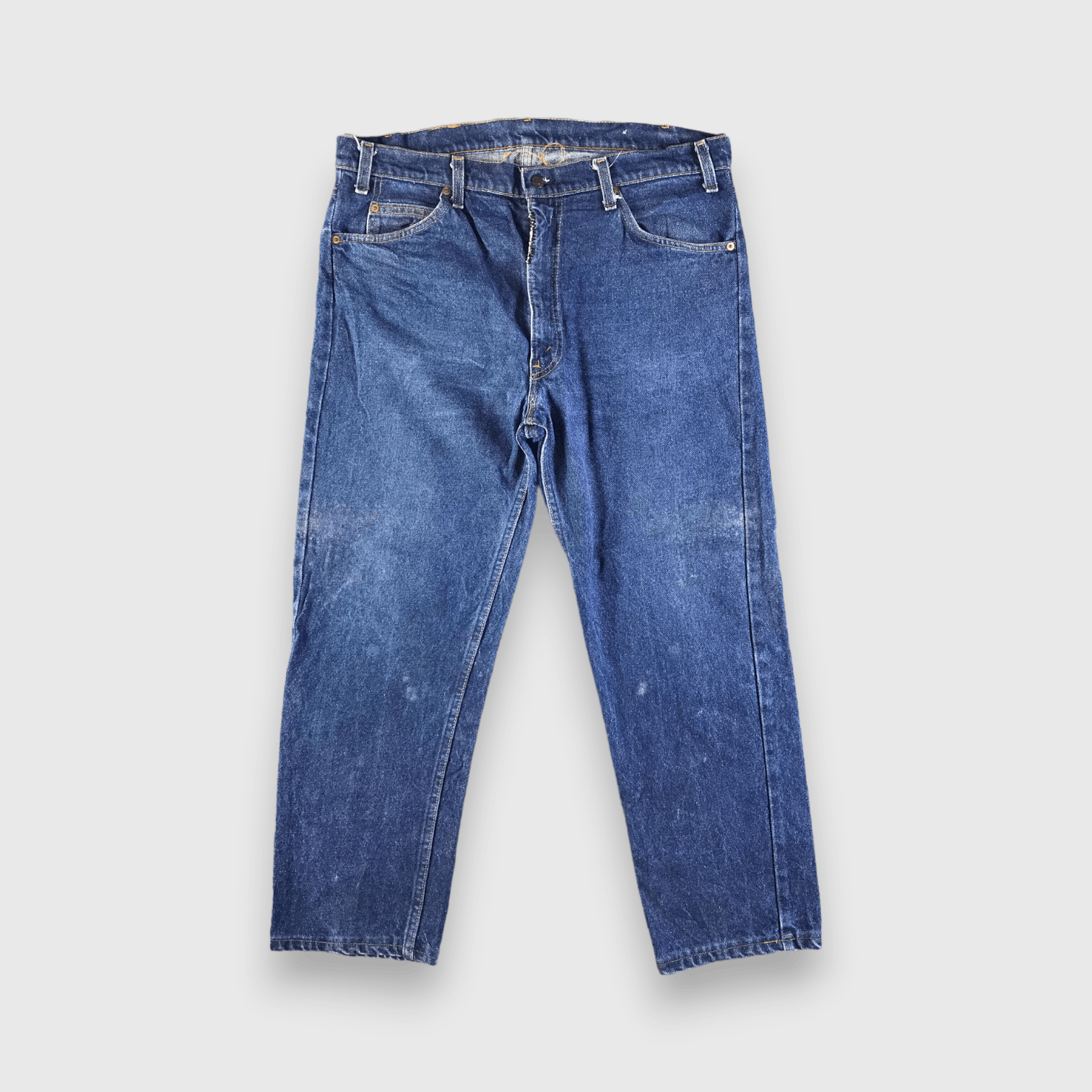 Levi's Vintage Blue Wash Levis 505 Jeans-J3494 Size US 37 - 1 Thumbnail