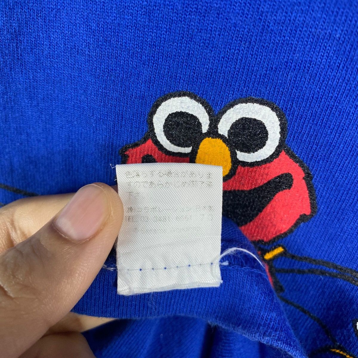 Cartoon Network × Japanese Brand LAUNDRY Elmo Sesame Streets Cartoon Graphic Tee Shirt Small Size US S / EU 44-46 / 1 - 9 Thumbnail