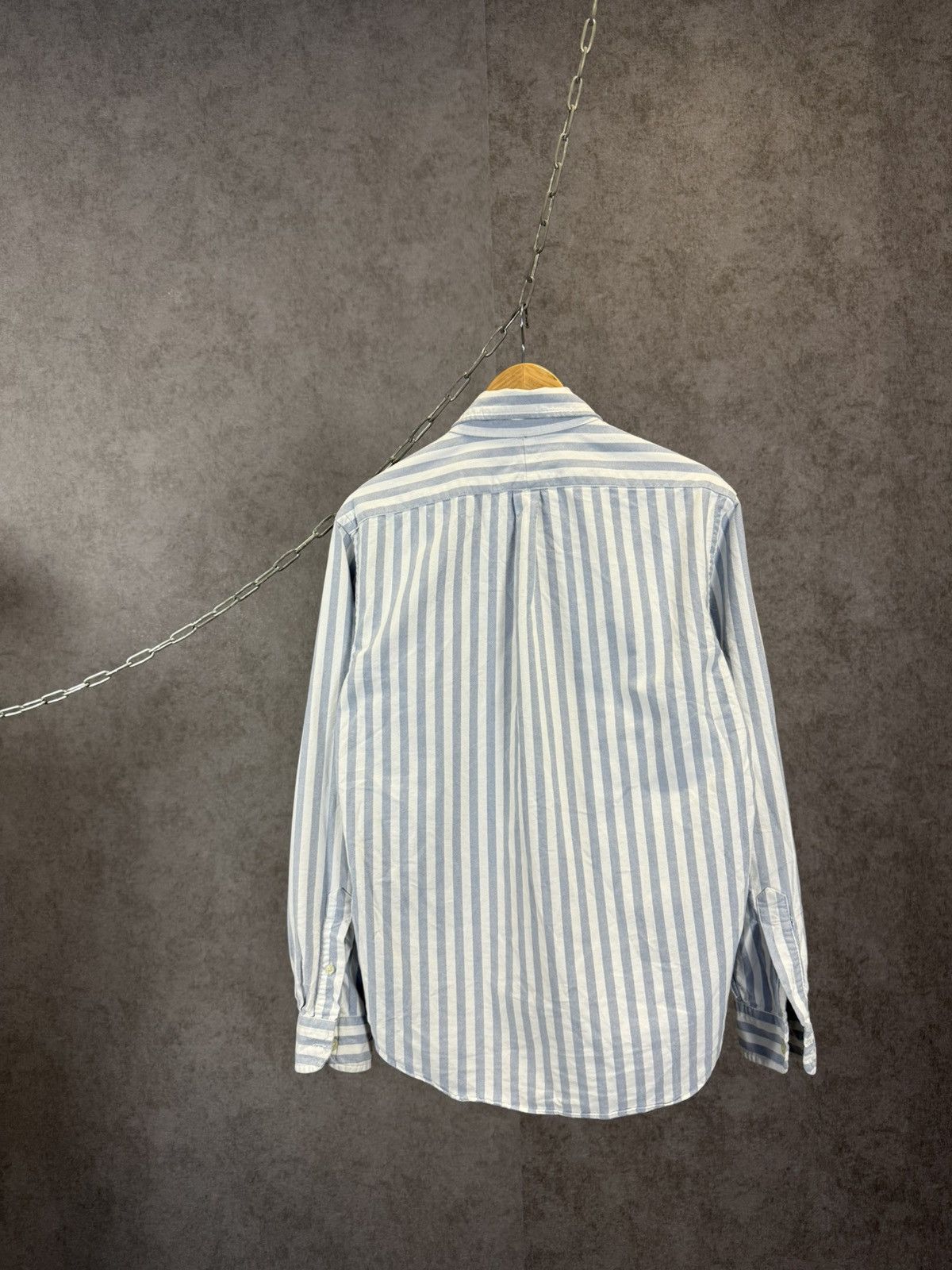 Polo Ralph Lauren Polo Ralph Lauren designer striped logo shirt Size US L / EU 52-54 / 3 - 7 Thumbnail