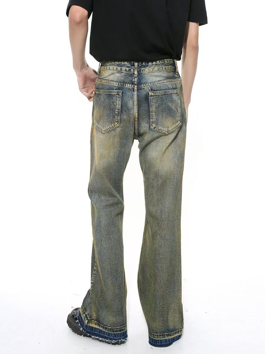 Japanese Brand × Vintage Washed Vintage Loose Drag Jeans Size US 30 / EU 46 - 2 Thumbnail