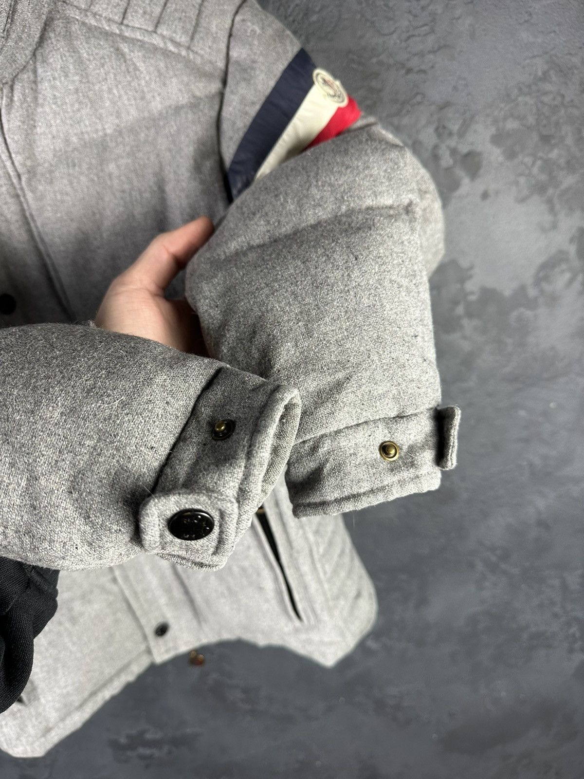Moncler Moncler Chartreuse Down Jacket Grey Men's Size 1 Size US S / EU 44-46 / 1 - 11 Thumbnail