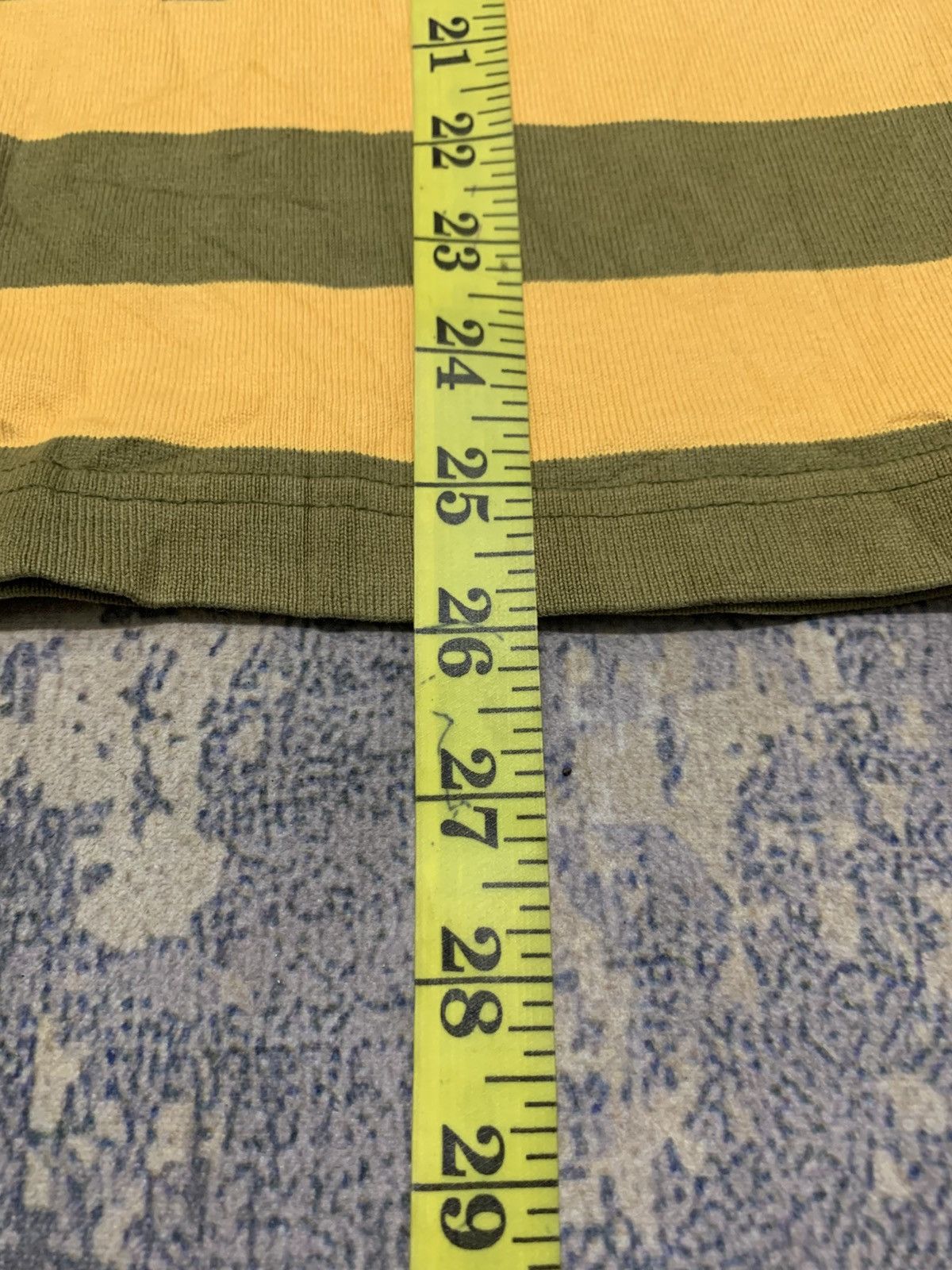 Japanese Brand VINTAGE LONG SLEEVE MILKY WAY GRUNGE STRIPE TEE Size US M / EU 48-50 / 2 - 9 Thumbnail