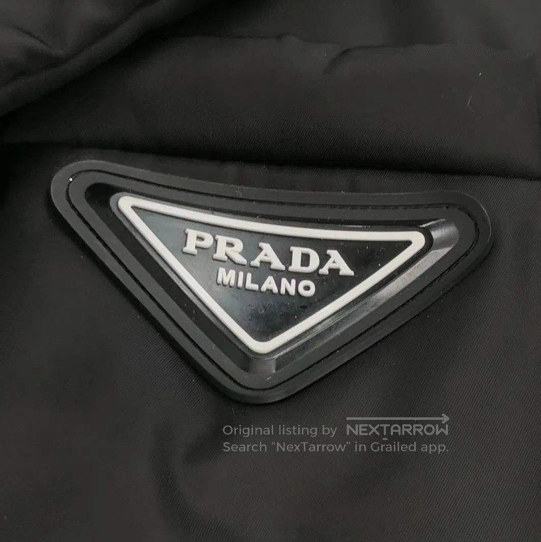 Prada Prada Color Blocked Triangle Logo Down Jacket . Size US M / EU 48-50 / 2 - 3 Thumbnail