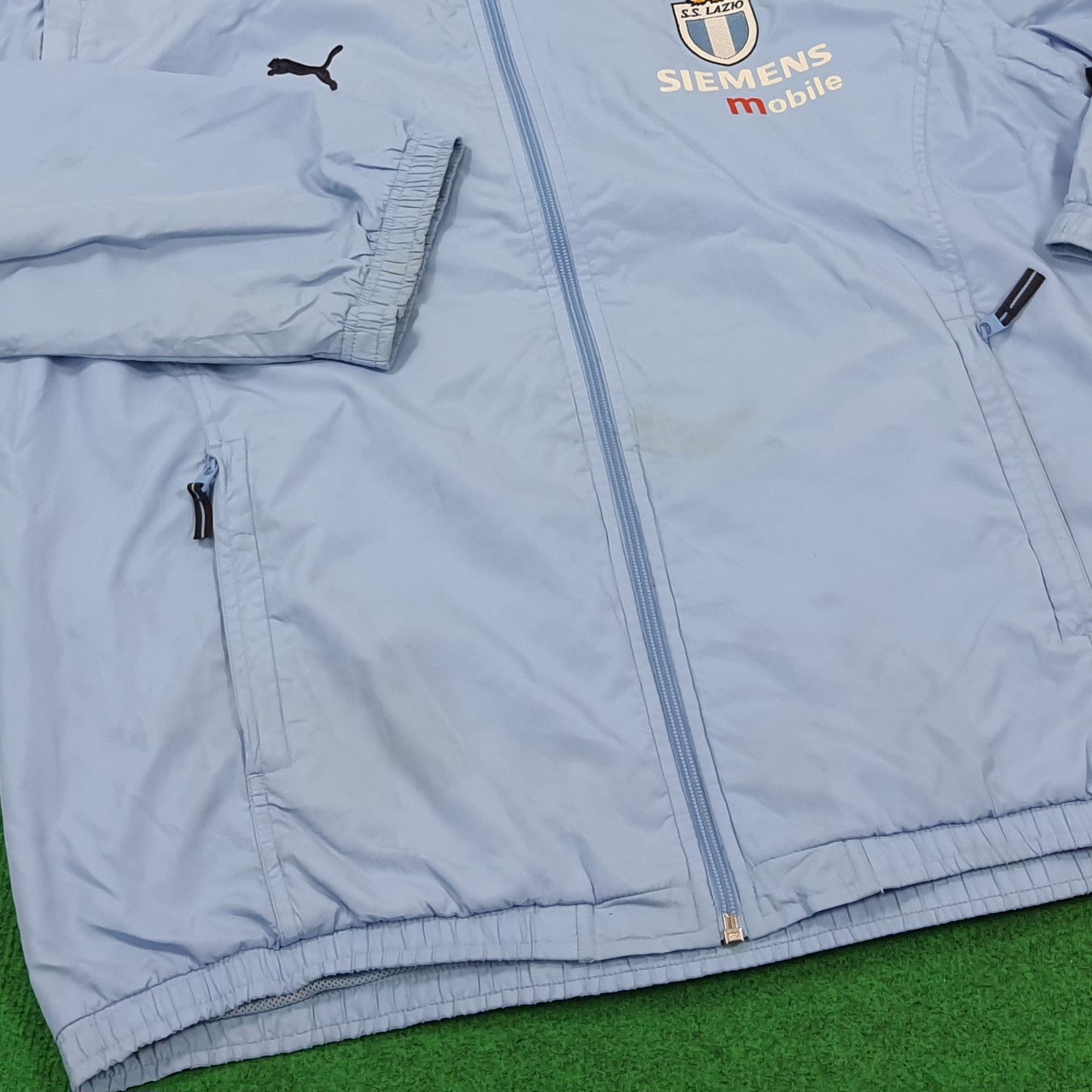 Puma Vintage Y2k PUMA Lazio Roma Football Club Tracksuit C309N20 Size US XL / EU 56 / 4 - 15 Thumbnail