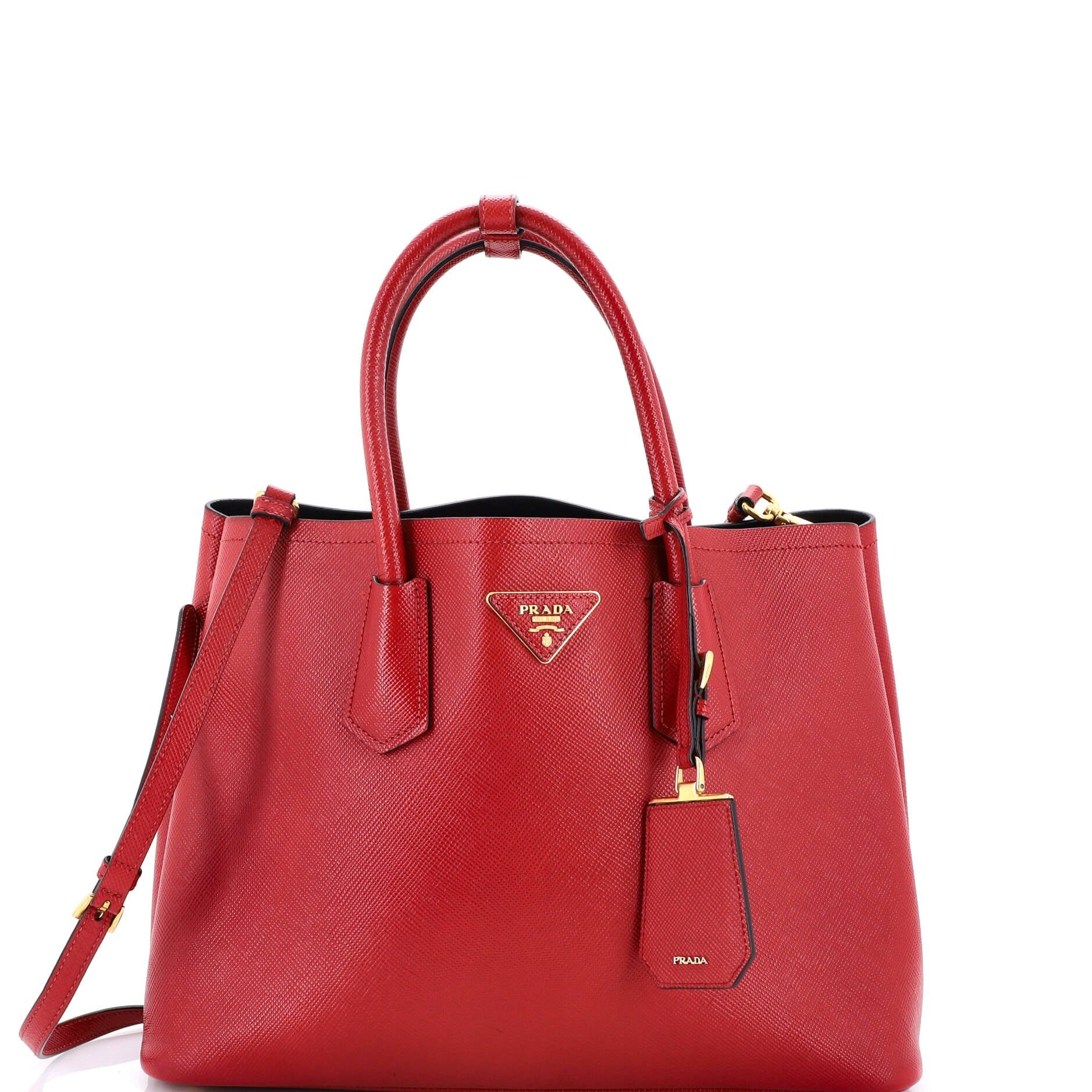 Prada Cuir Double Tote Size ONE SIZE - 1 Thumbnail