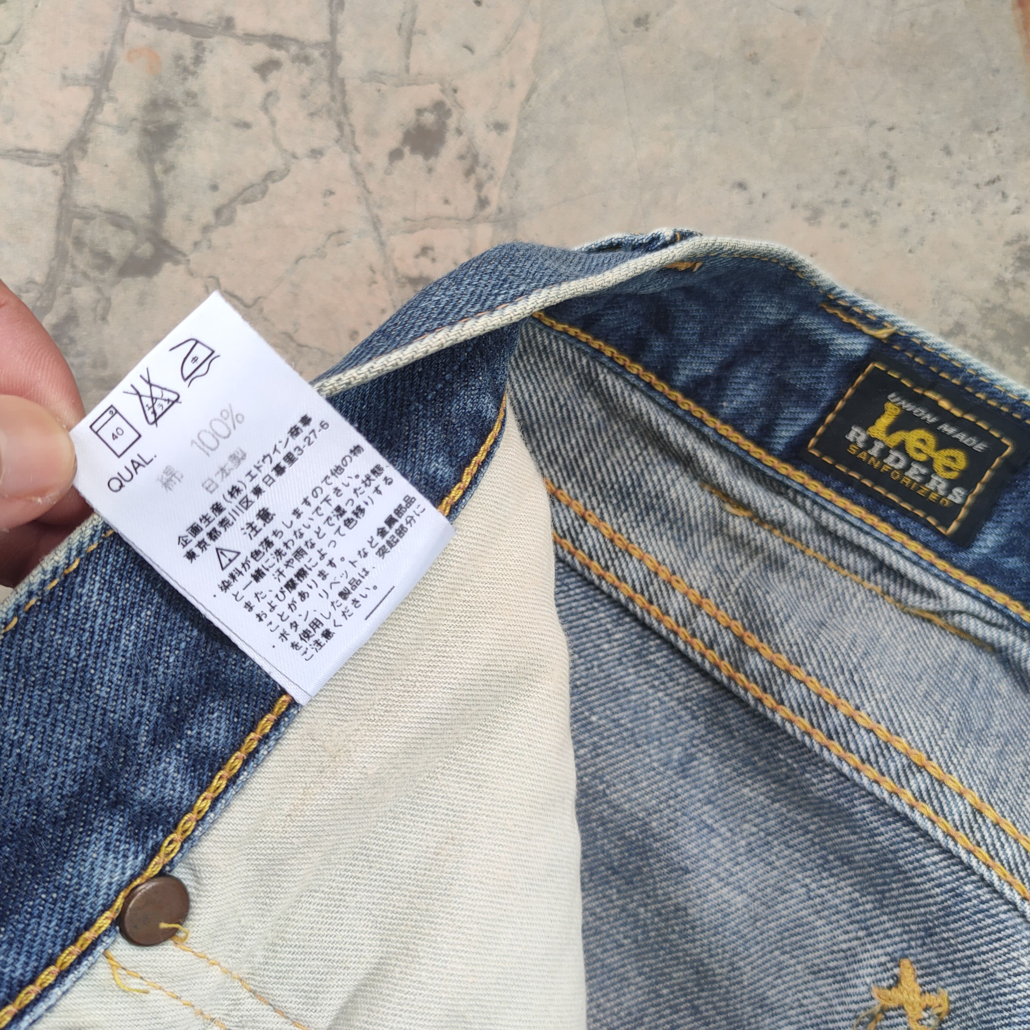 Lee W30×33 VINTAGE LEE FADED DISTRESSED JEAN DENIM PANTS Size US 30 / EU 46 - 13 Thumbnail