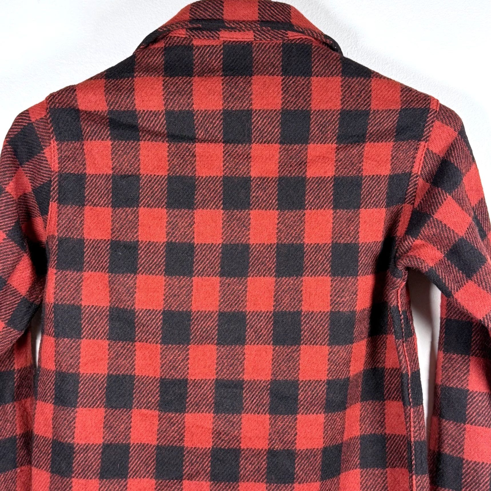 Vintage VINTAGE L.L.Bean Shirt Men Red Black Buffalo Plaid Wool Long Sleeve Size Small Size US S / EU 44-46 / 1 - 4 Thumbnail
