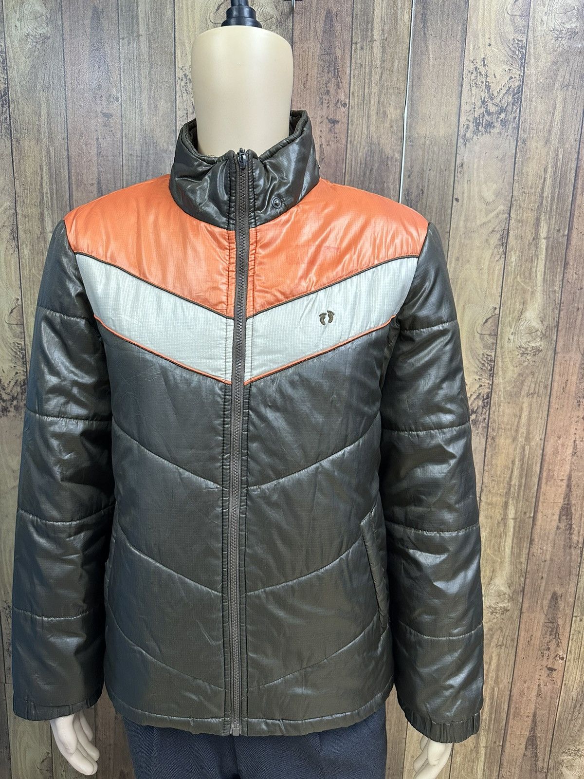 Hang Ten Vintage Hangten Puffer Down Jacket Z62 Size US L / EU 52-54 / 3 - 2 Thumbnail