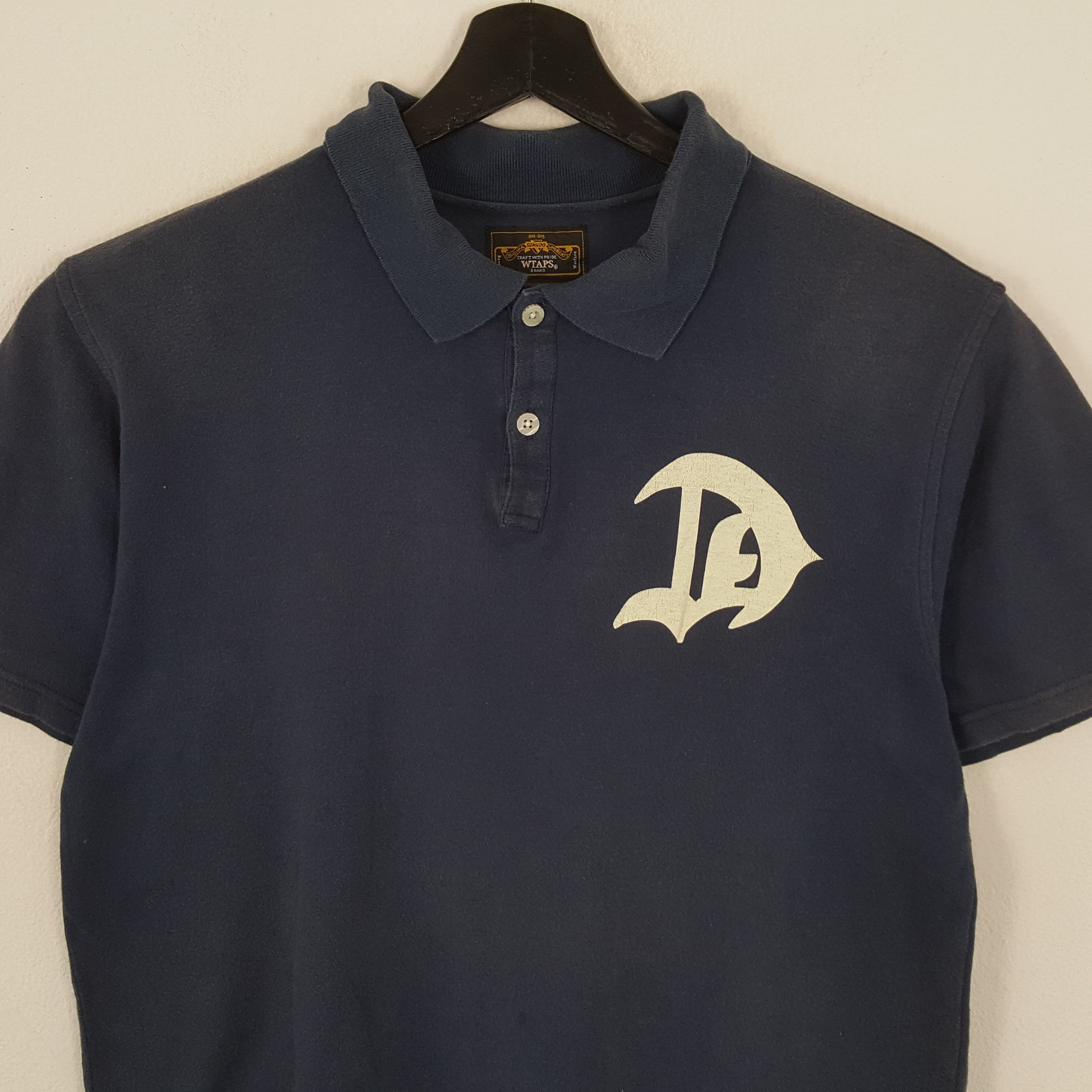 Japanese Brand × Vintage × Wtaps WTAPS 23 Casual Style Polos Size US L / EU 52-54 / 3 - 4 Thumbnail