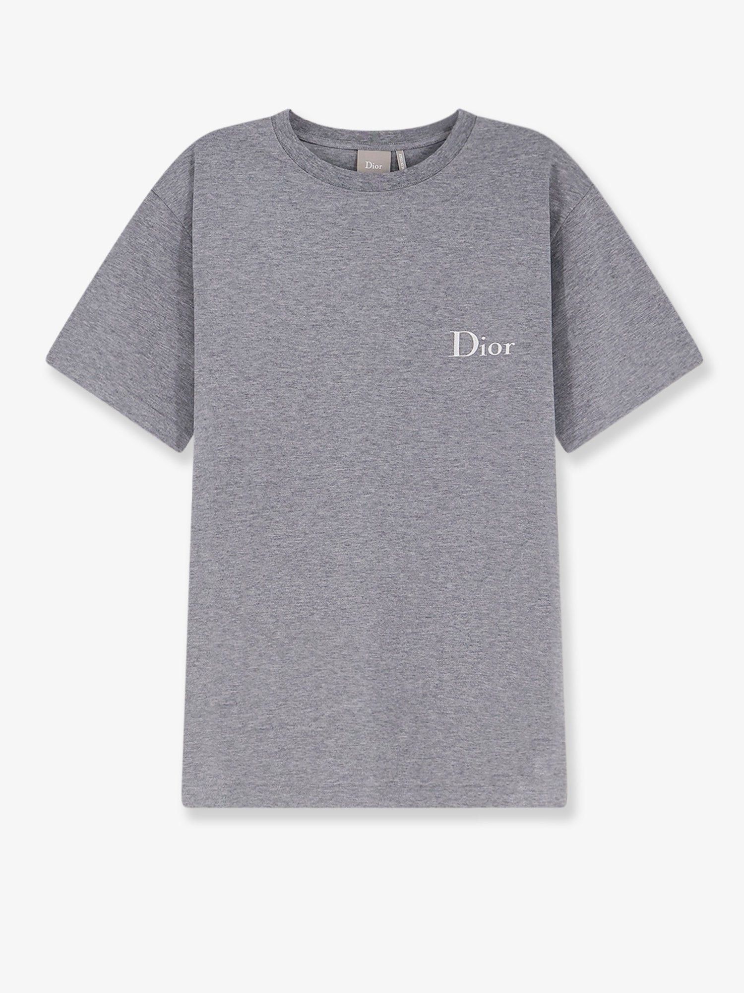 Cotton T-Shirt With Dior Embroidery, Men's