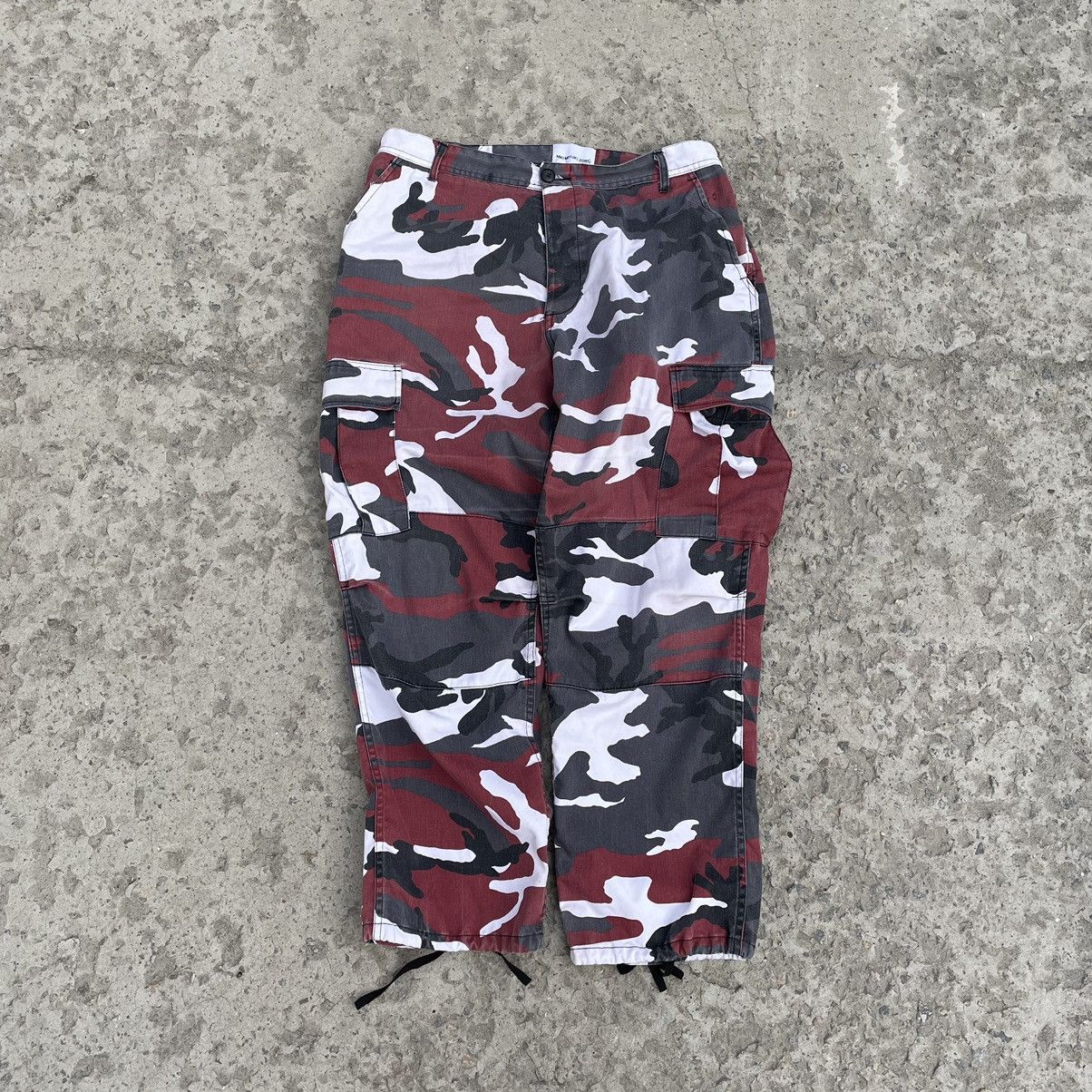 Mki Miyuki Zoku × Vintage Vintage Japanese Style Cropped Pants MKI Miyuki Zolo Camo Size US 34 / EU 50 - 2 Thumbnail