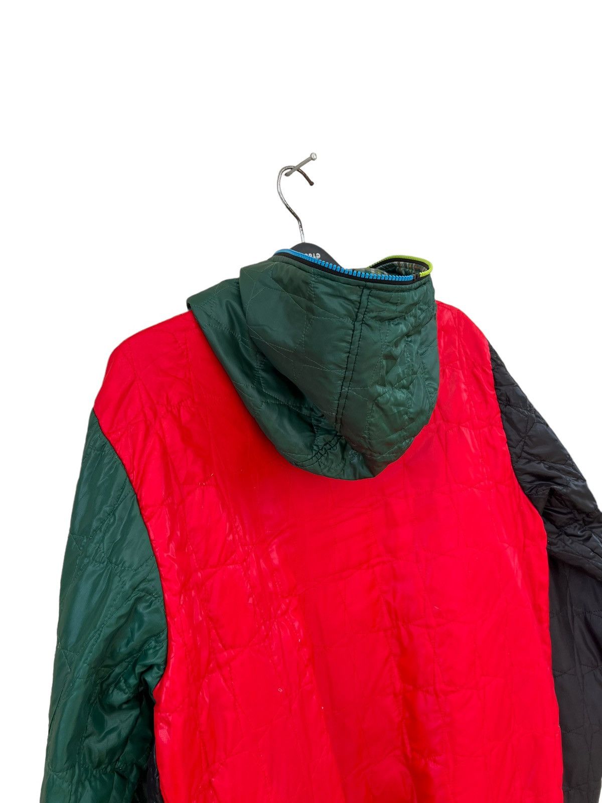 Quiksilver Vintage 2000s Quiksilver Multi Colour Reversible Puffer hood Size US XL / EU 56 / 4 - 18 Thumbnail