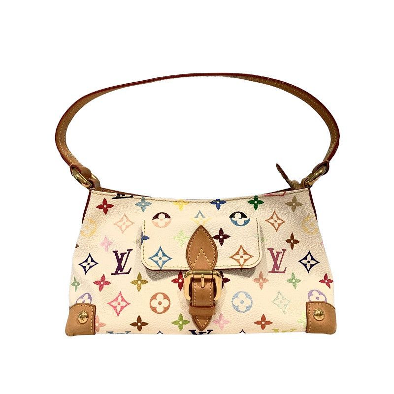 Louis Vuitton Vintage Eliza Shoulder Bag White/Multicolour GHW