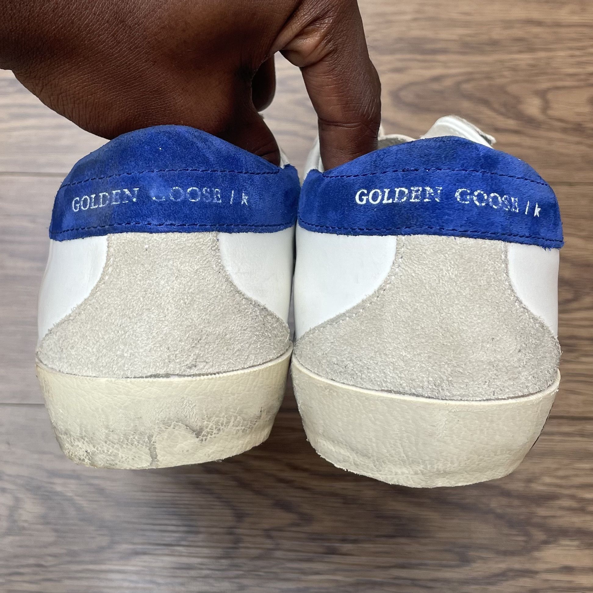 Golden Goose Golden Goose Super-Star Distressed Leather Sneakers Size US 8 / EU 41 - 19 Thumbnail