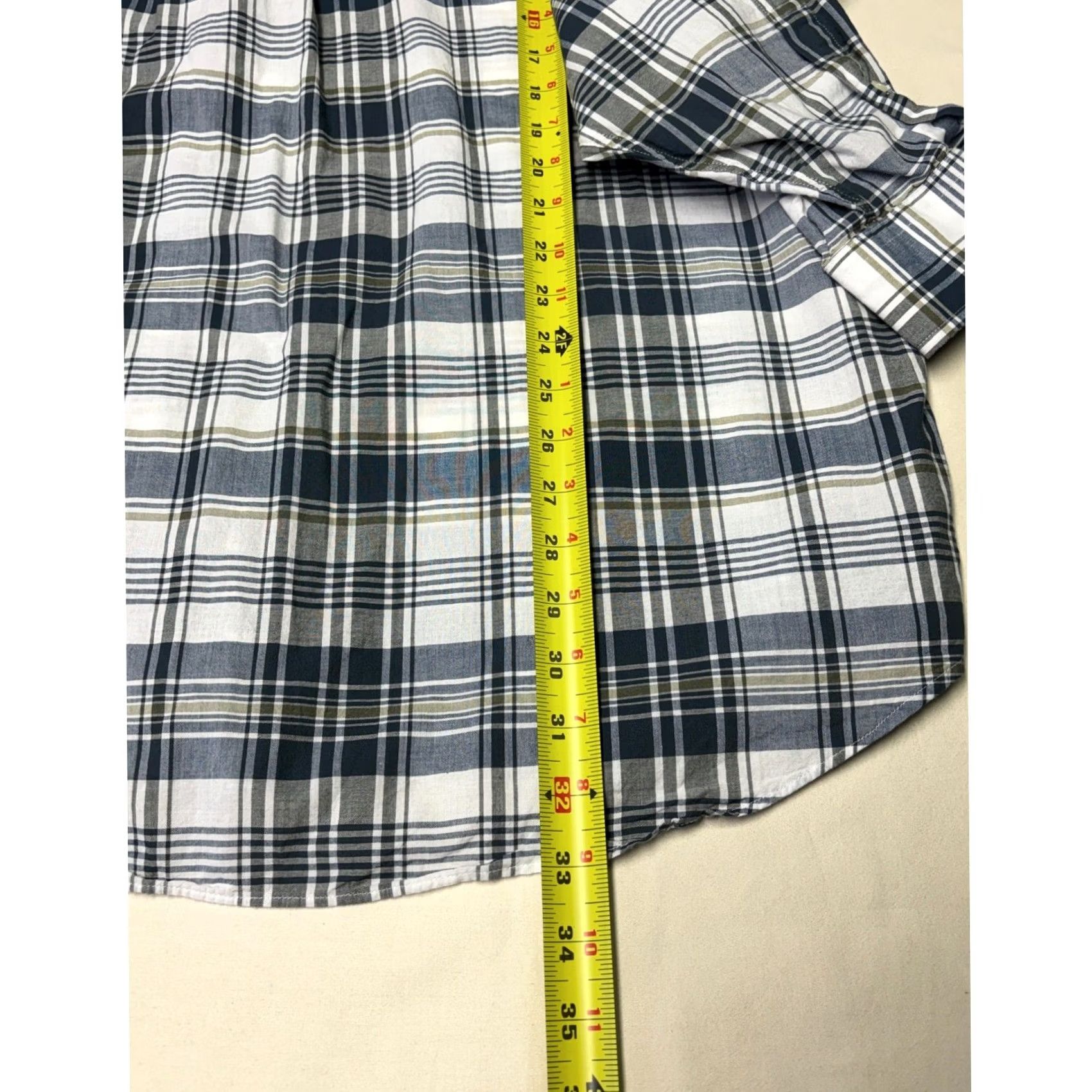 Brooks Brothers VINTAGE Brooks Brothers Madison Fit Plaid Button-Down Shirt XL Green Long Sleeve Button-Up Mens Size US XL / EU 56 / 4 - 7 Thumbnail