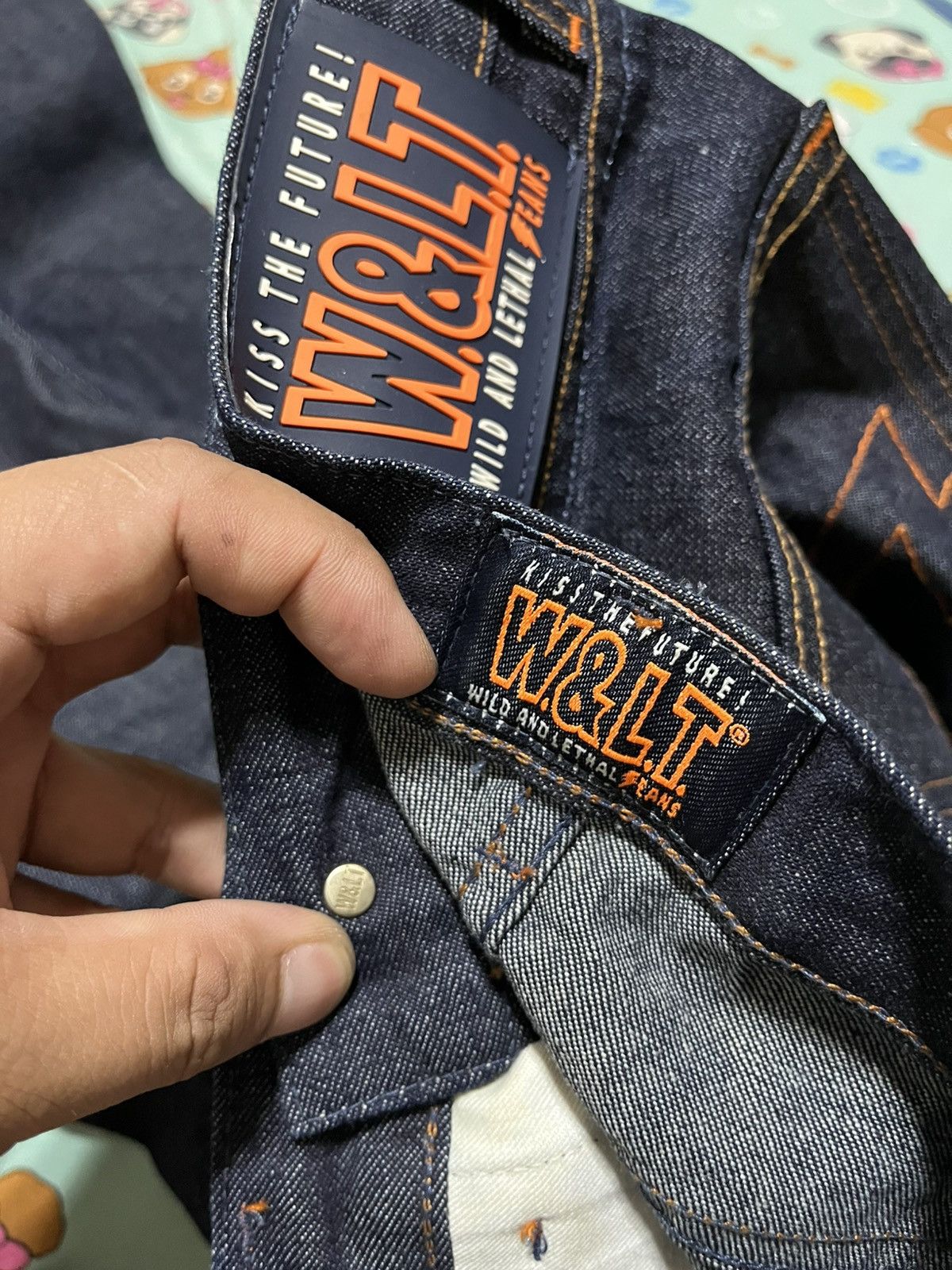 W&LT W&LT WATER VAN BEIRENDONCK DENIM PANTS Size US 28 / EU 44 - 10 Thumbnail