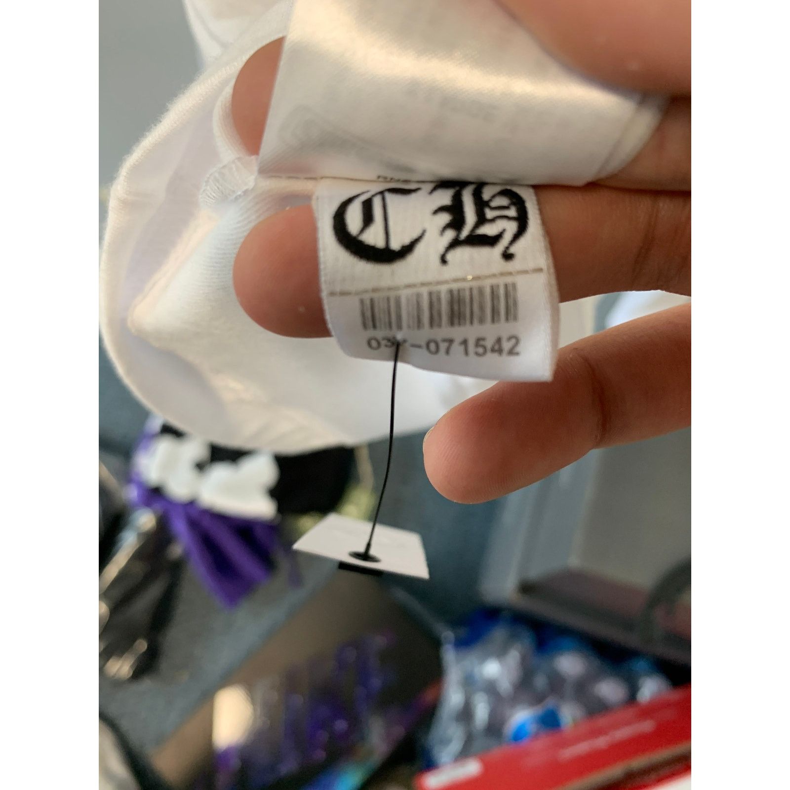 Chrome Hearts Chrome Hearts Long Sleeve Foti Tee White Size XLarge NEW Size US XL / EU 56 / 4 - 7 Thumbnail