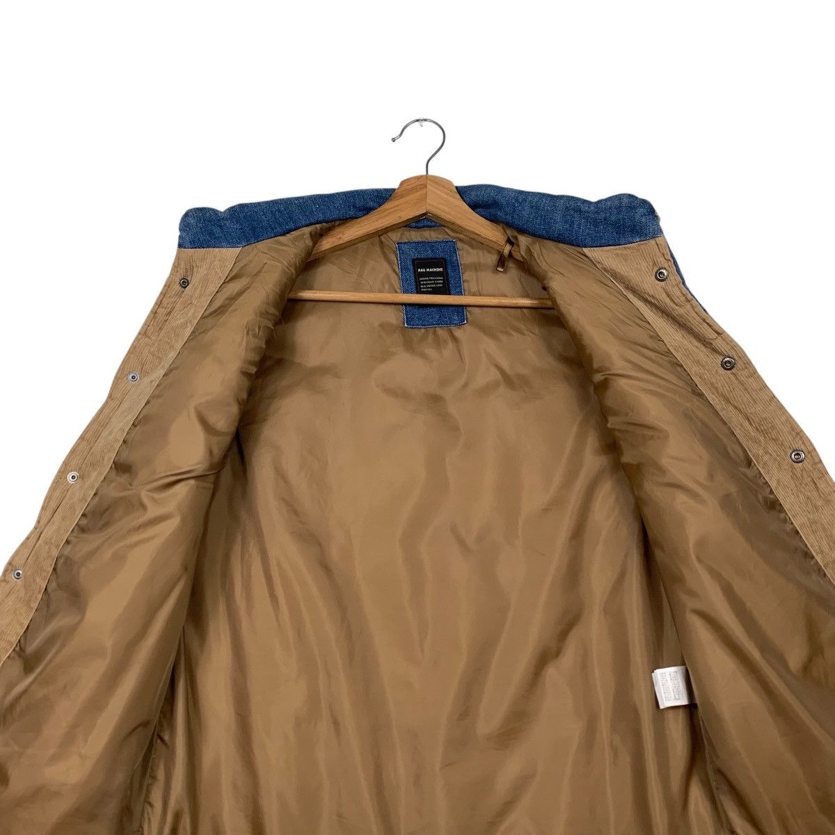 Japanese Brand RAG MACHINE Corduroy Puffer Vest #2292-C102 Size US M / EU 48-50 / 2 - 10 Thumbnail
