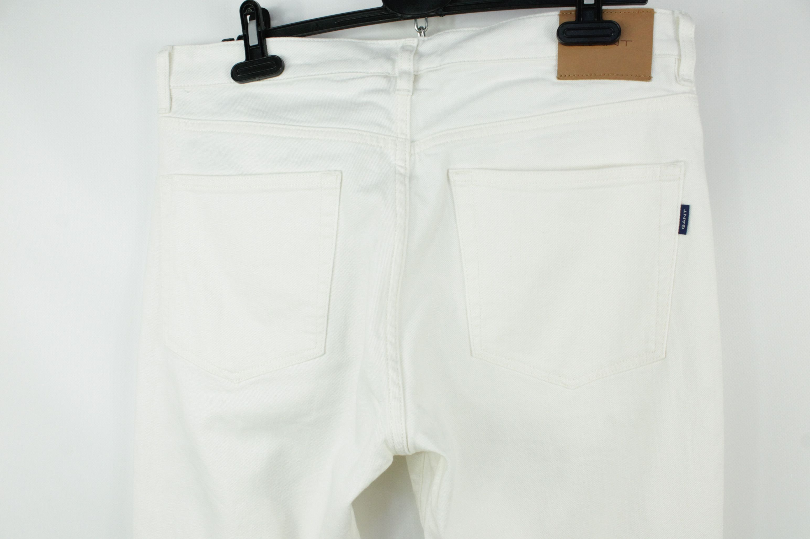 Gant Gant Ecru Denim Slim Fit Jeans Size US 34 / EU 50 - 6 Thumbnail